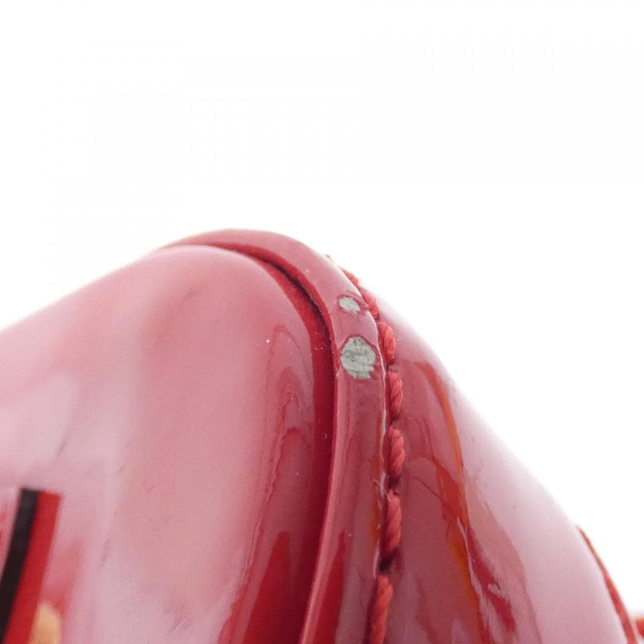 LOUIS VUITTON Alma M90174 Handbag Vernis 黑色 Vernis 中古品A - 縮圖 2