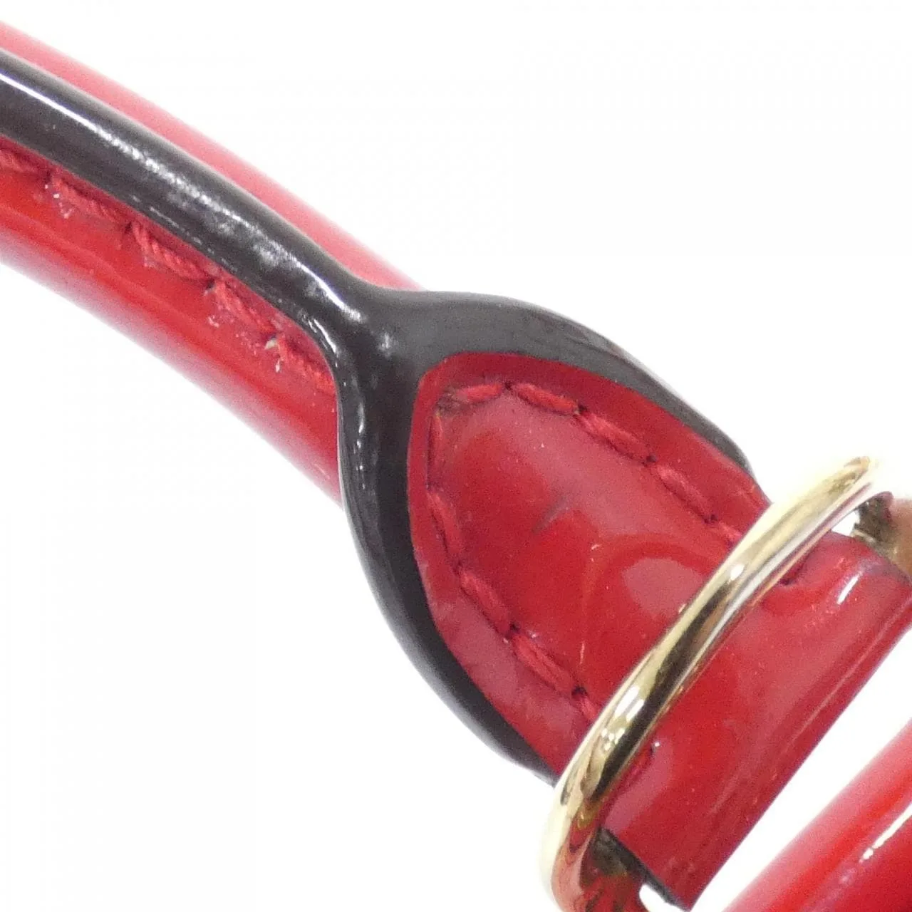 LOUIS VUITTON Alma M90174 Handbag Vernis 黑色 Vernis 中古品A - 縮圖 8