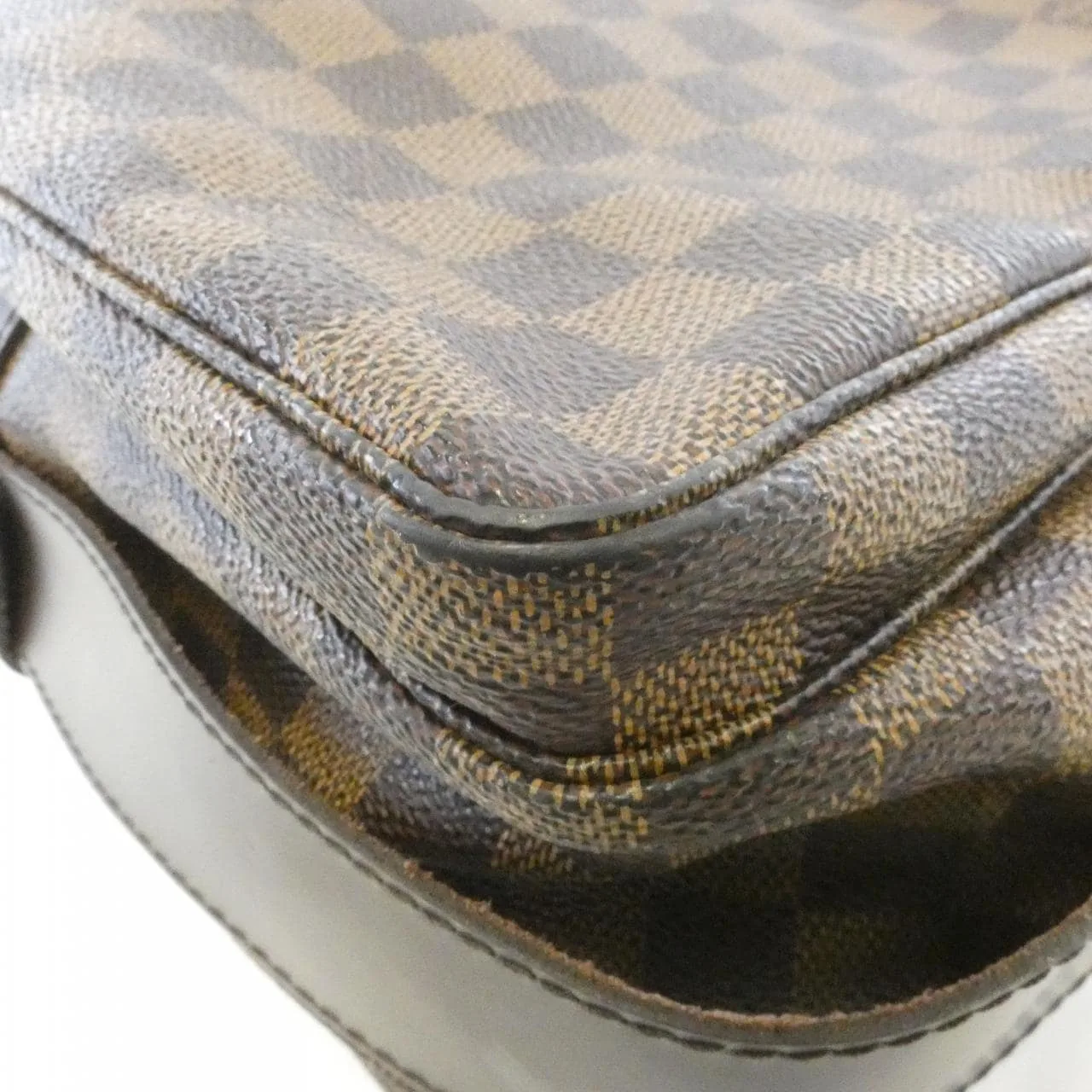 LOUIS VUITTON N45255 Shoulder Damier 黑色 Damier 中古品A - 縮圖 3