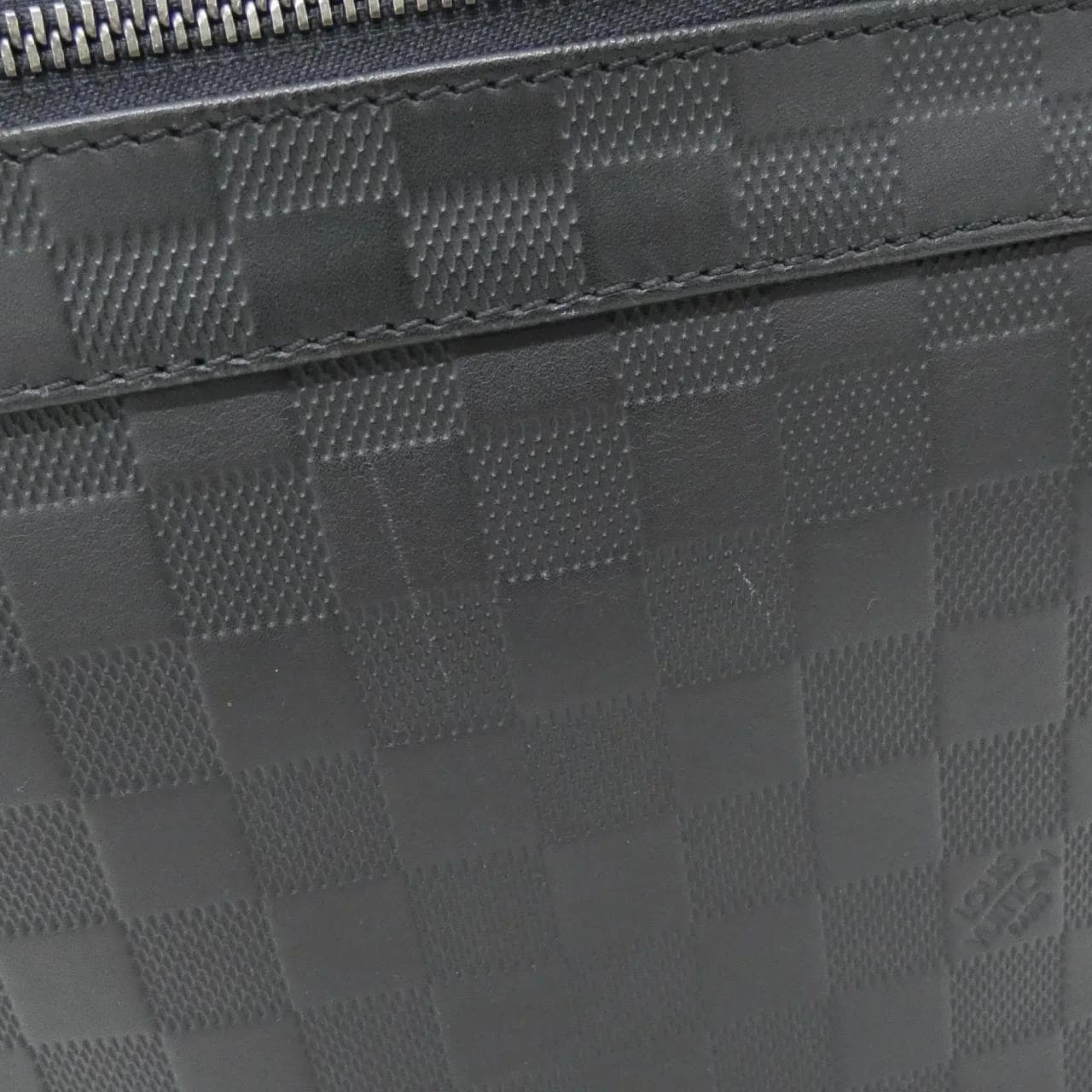 LOUIS VUITTON District N41284 Shoulder Damier 黑色 Damier 中古品A - 縮圖 4