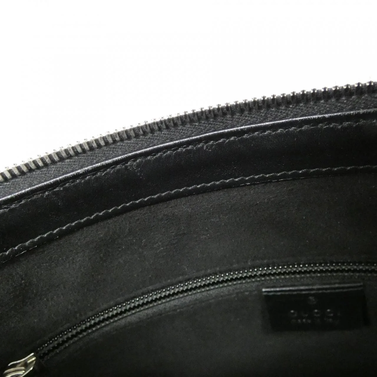 GUCCI 471466 K1L3N 肩背包 帆布 黑色 帆布 中古品A - 縮圖 10