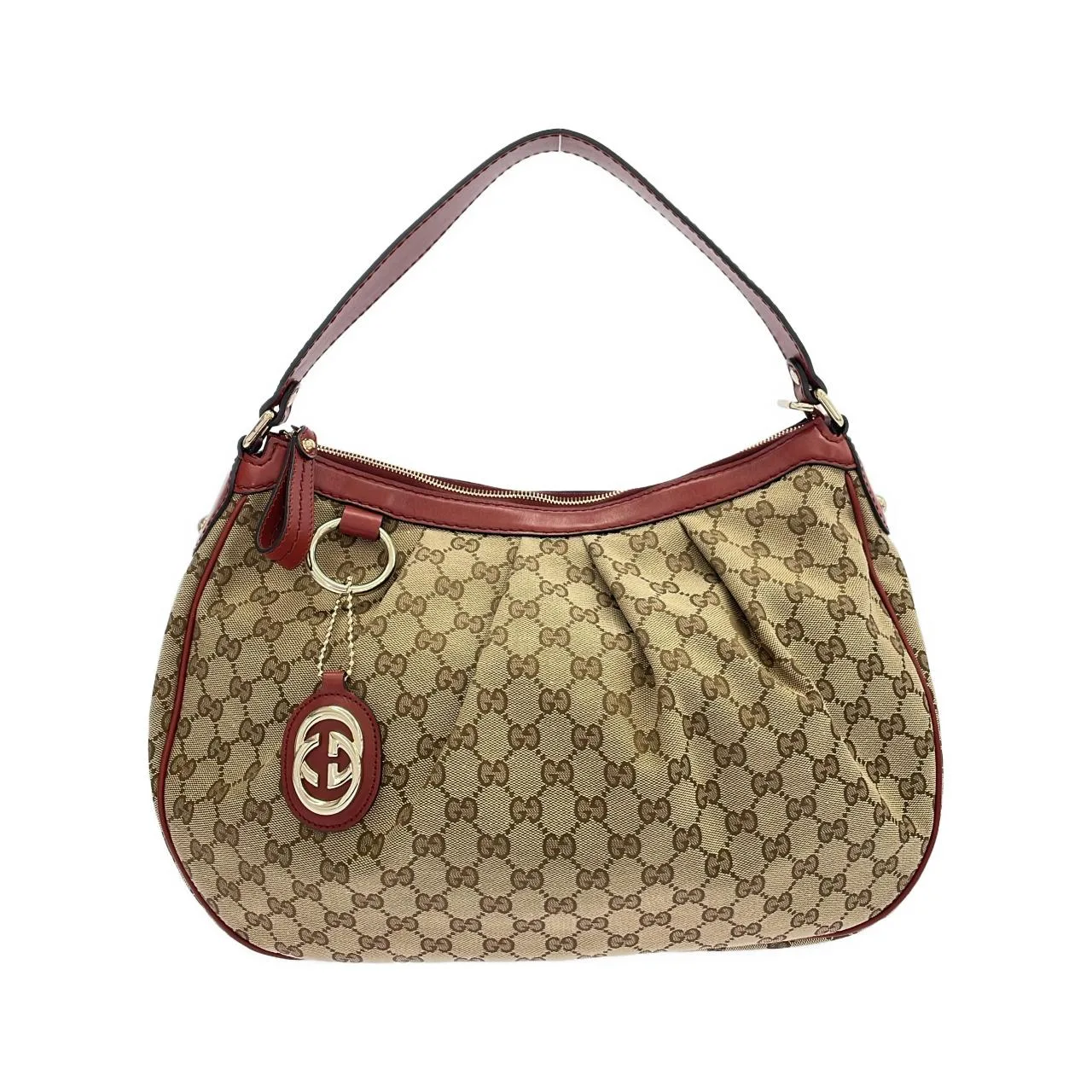 GUCCI 232955 FAFXG 肩背包 帆布 Beige