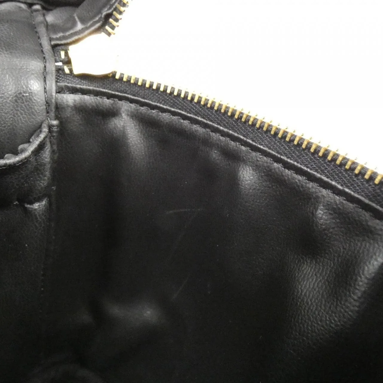 CHANEL 1998 Handbag Grained Calfskin 黑色 荔枝紋牛皮 中古品A - 縮圖 8