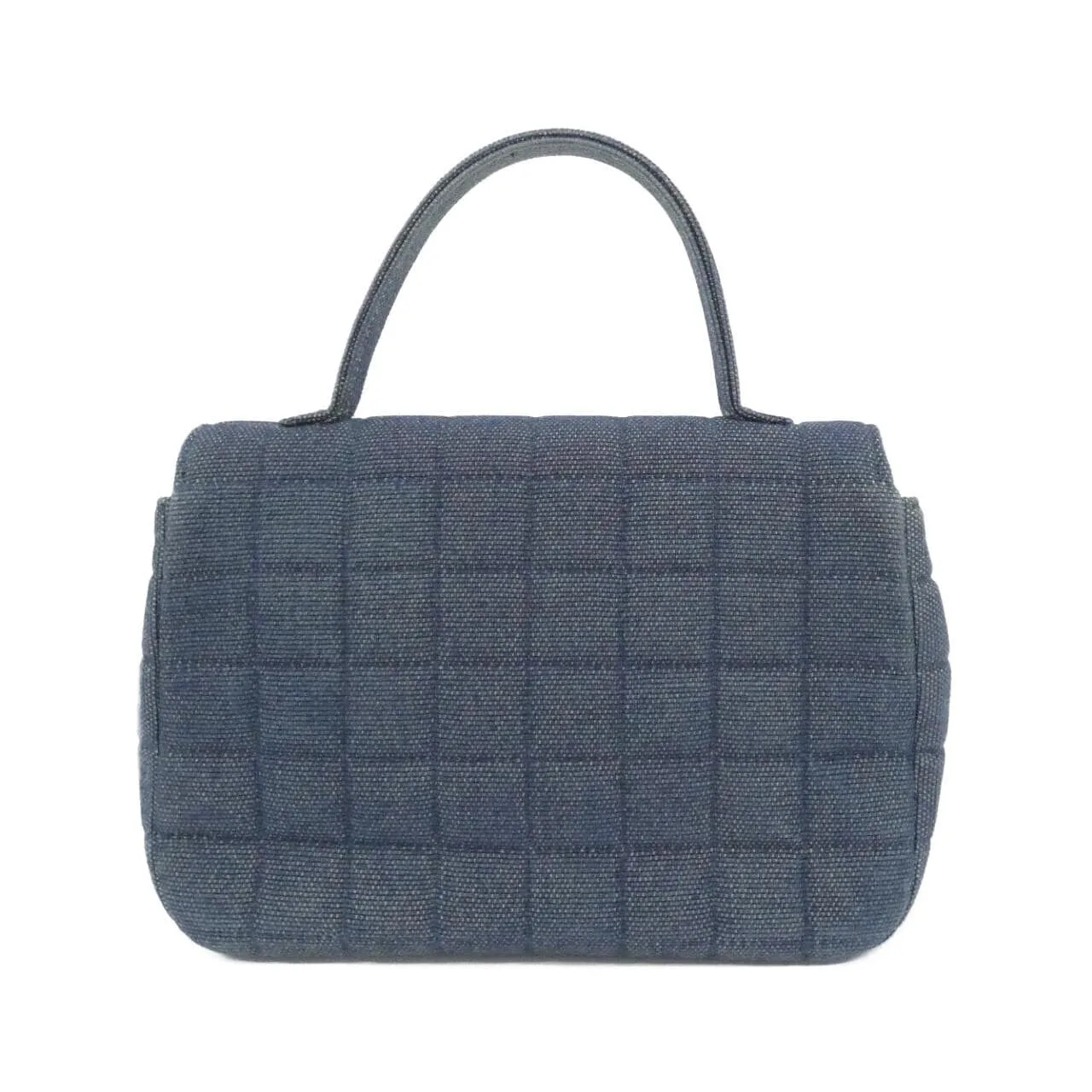 CHANEL Handbag Denim 藍色 牛仔布 中古品A - 縮圖 2