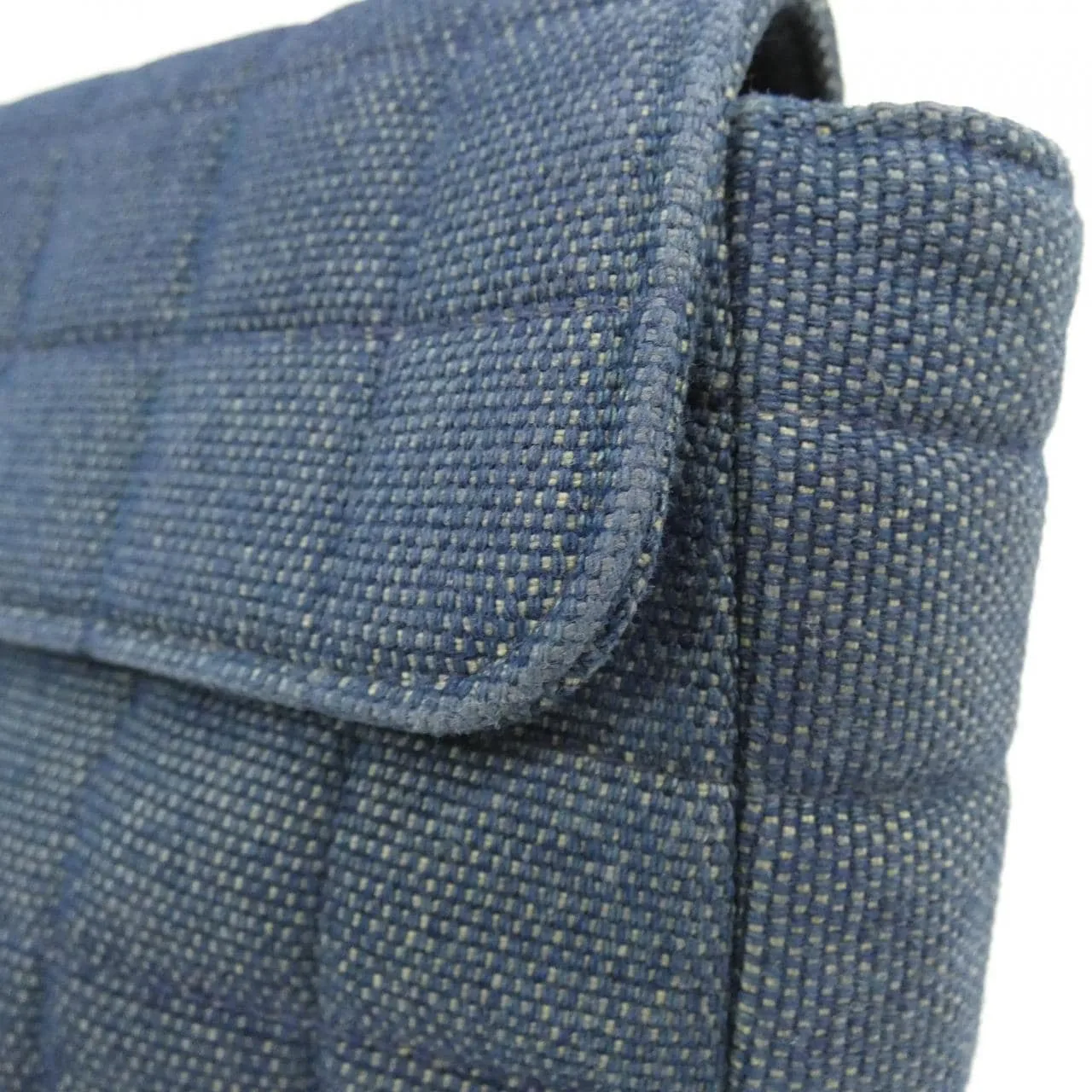 CHANEL Handbag Denim 藍色 牛仔布 中古品A - 縮圖 5