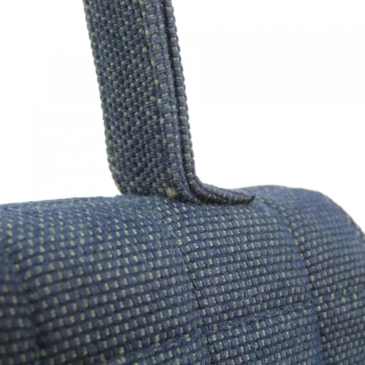 CHANEL Handbag Denim 藍色 牛仔布 中古品A - 縮圖 7