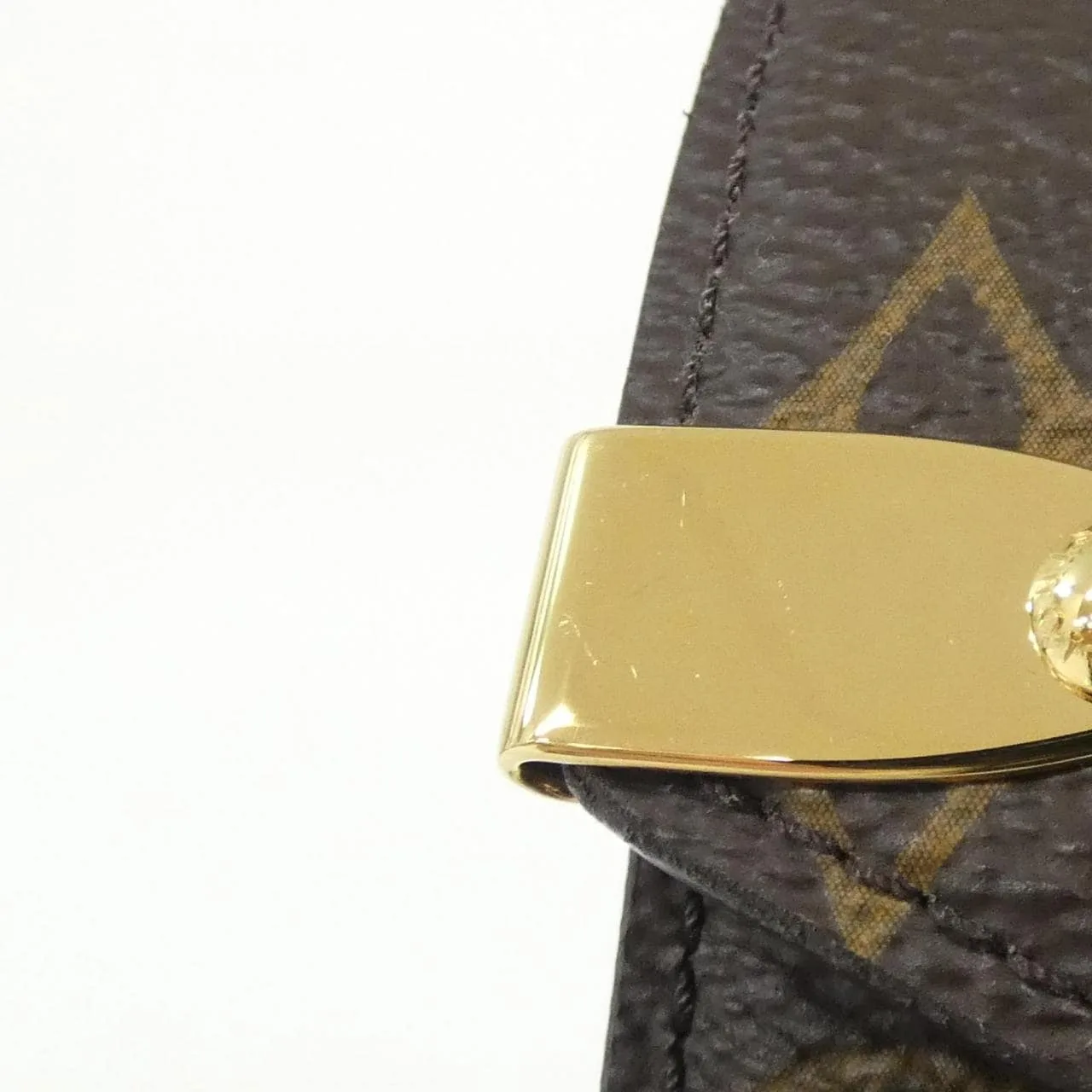 LOUIS VUITTON M13572 Pouch Monogram 黑色 Monogram 中古品A - 縮圖 3