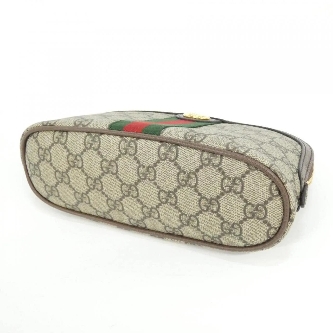 GUCCI Horsebit 1955 625551 96IWG Pouch Canvas Black Canvas Rank A - Thumbnail 3