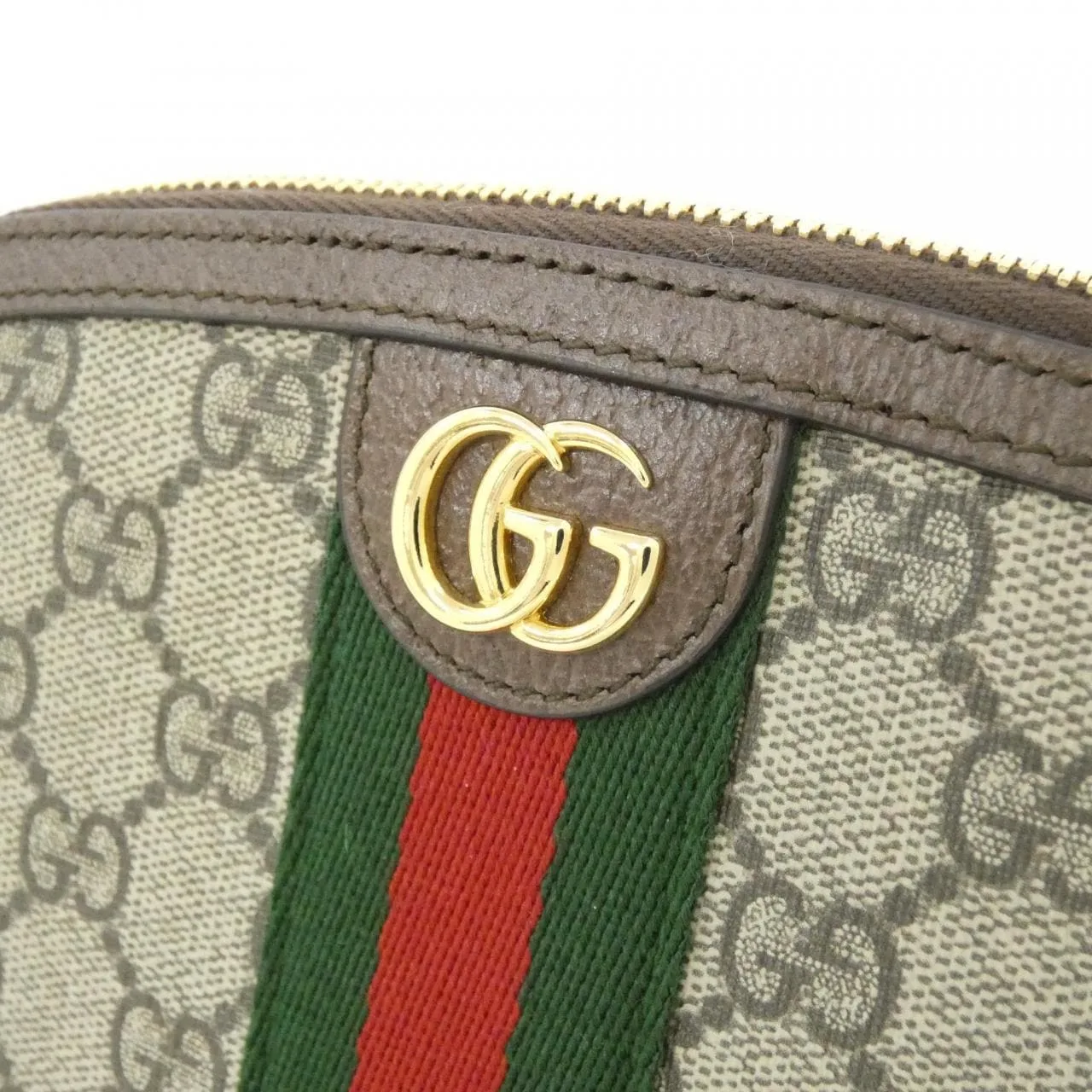 GUCCI Horsebit 1955 625551 96IWG Pouch Canvas Black Canvas Rank A - Thumbnail 4