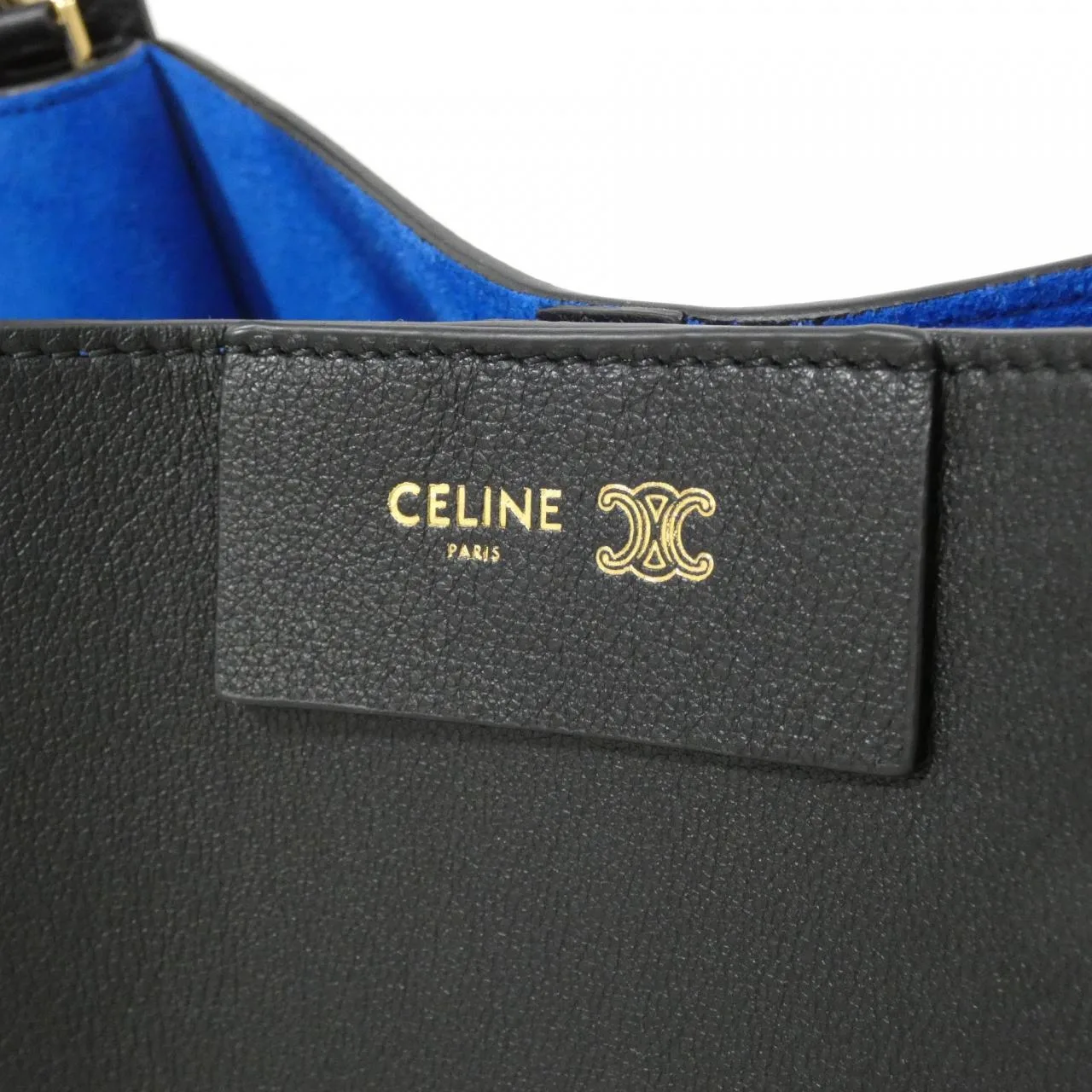 CELINE 124182T83 Handbag Black New - Thumbnail 4
