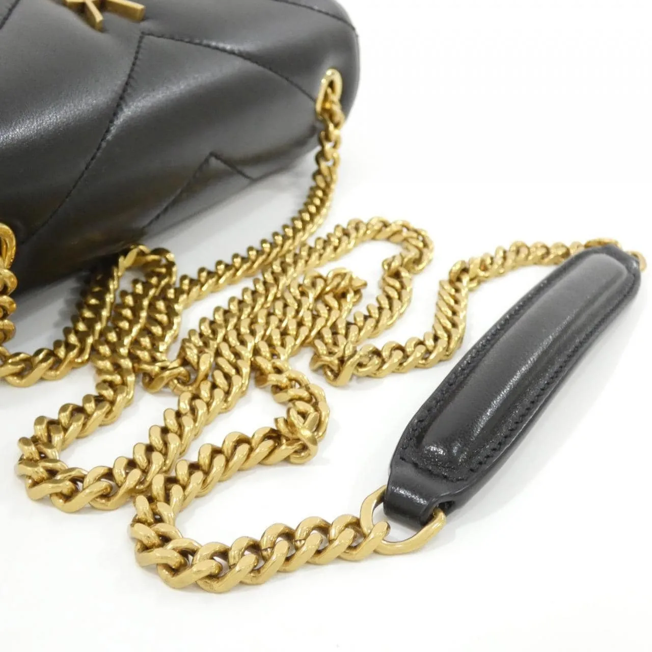 SAINT LAURENT Loulou 821749 AAEAX Shoulder Lambskin 羊皮 新品 - 縮圖 4