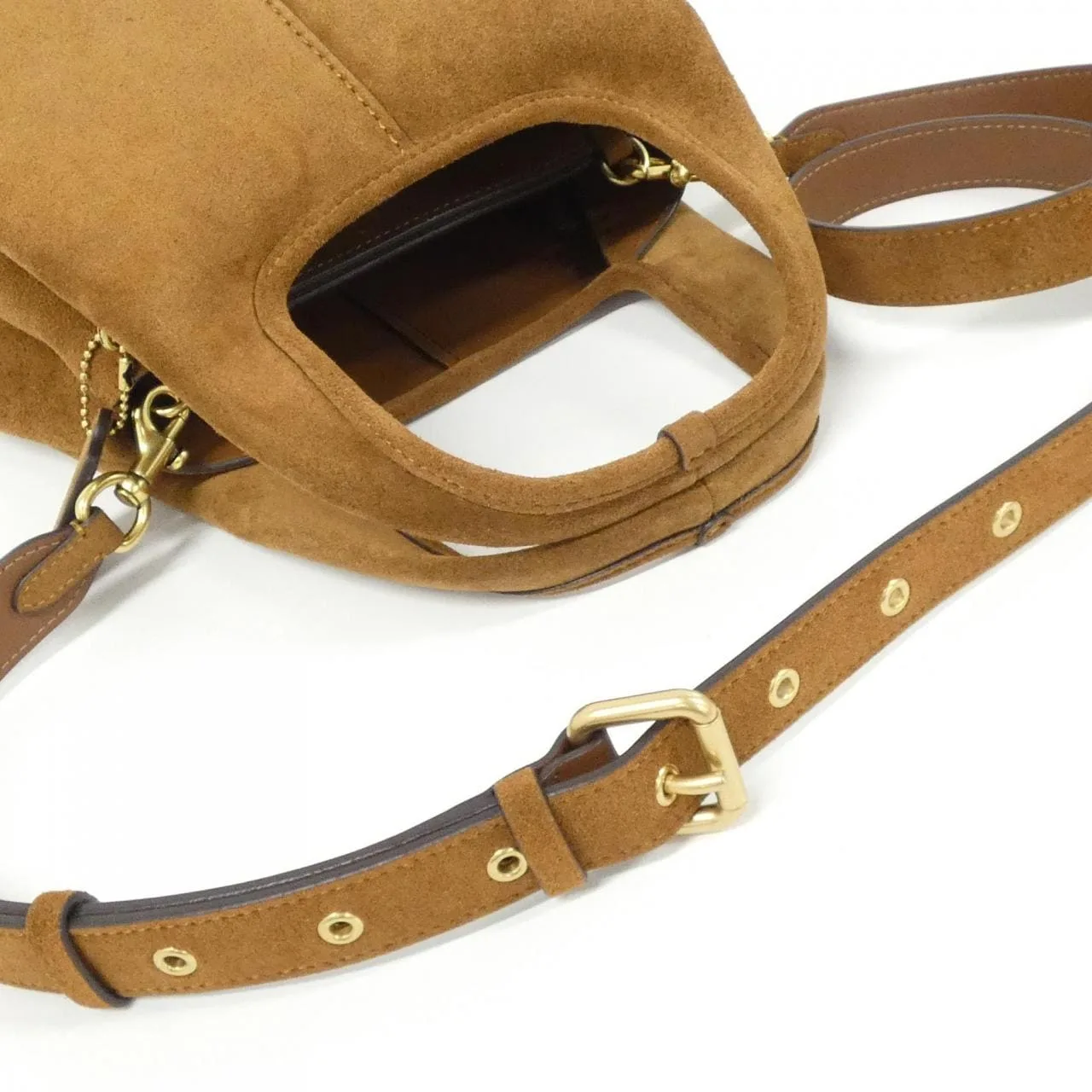 COACH CBZ95 Handbag 黑色 新品 - 縮圖 5