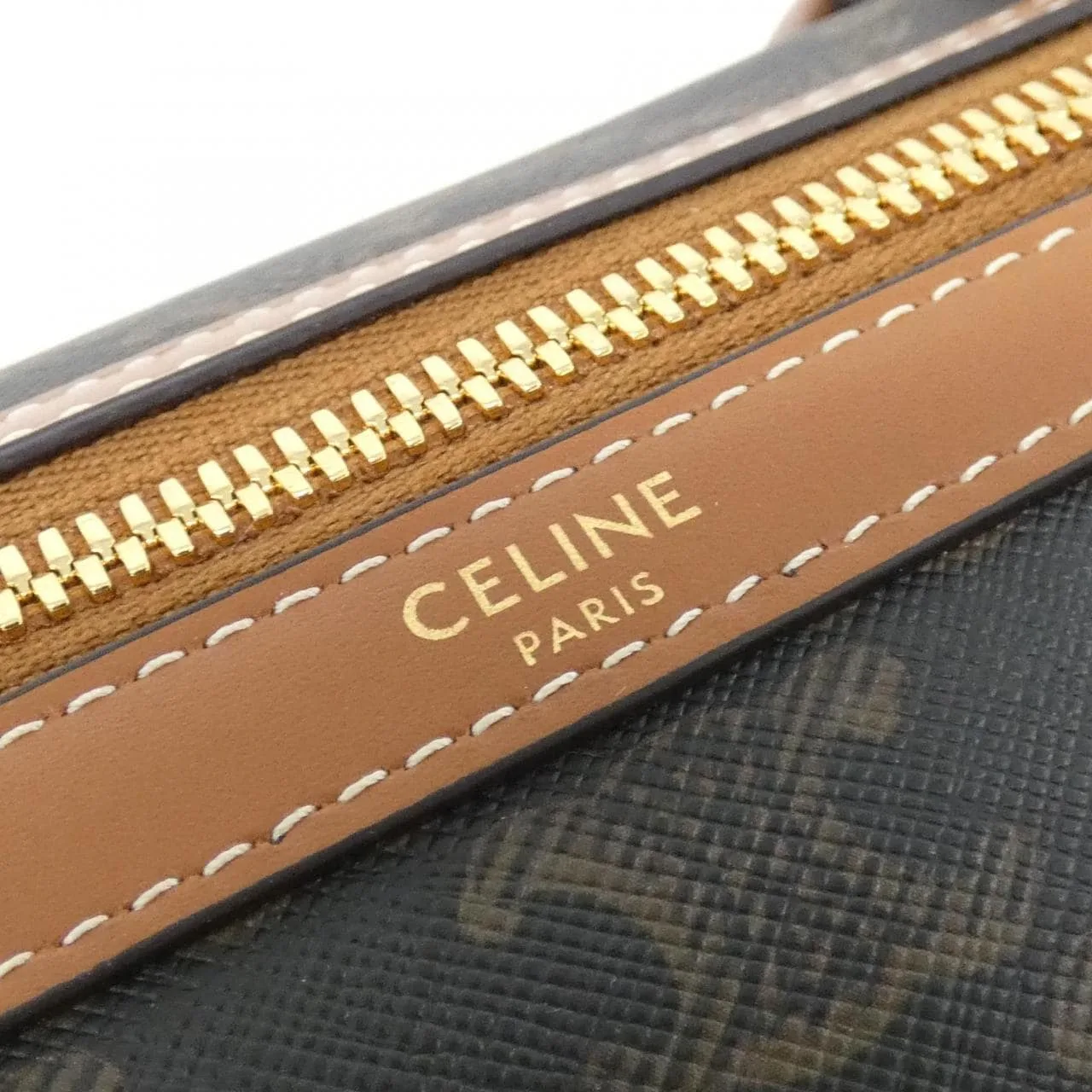 CELINE Cabas 190372CAS Boston Canvas Black Canvas Rank A - Thumbnail 3