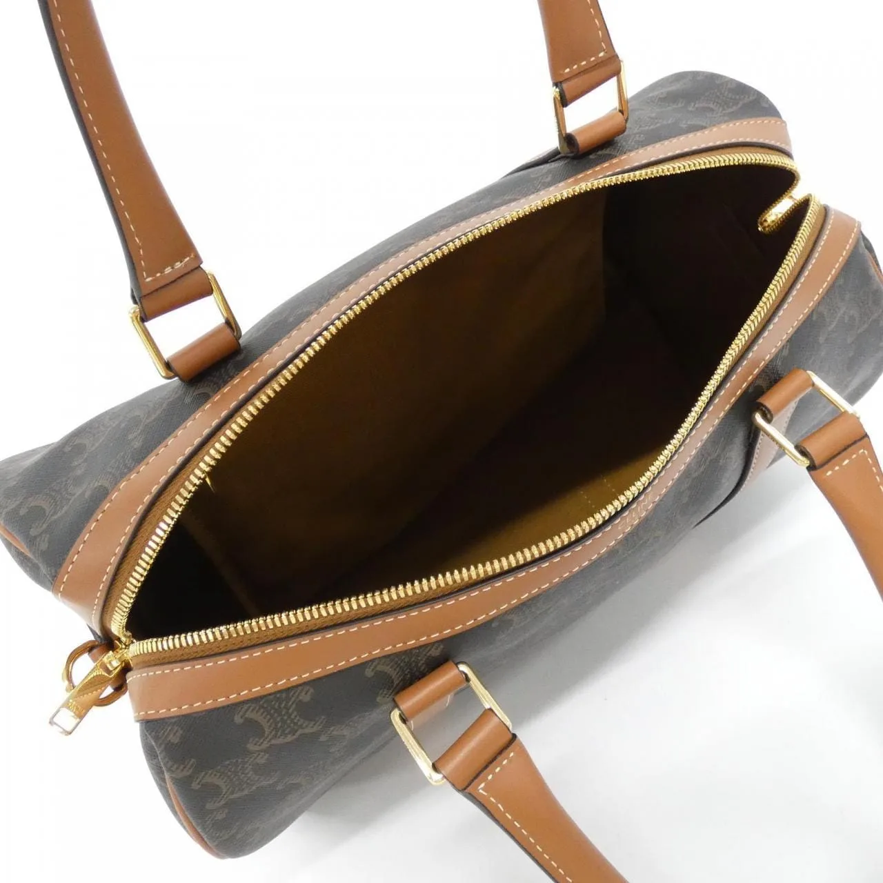 CELINE Cabas 190372CAS Boston Canvas Black Canvas Rank A - Thumbnail 6