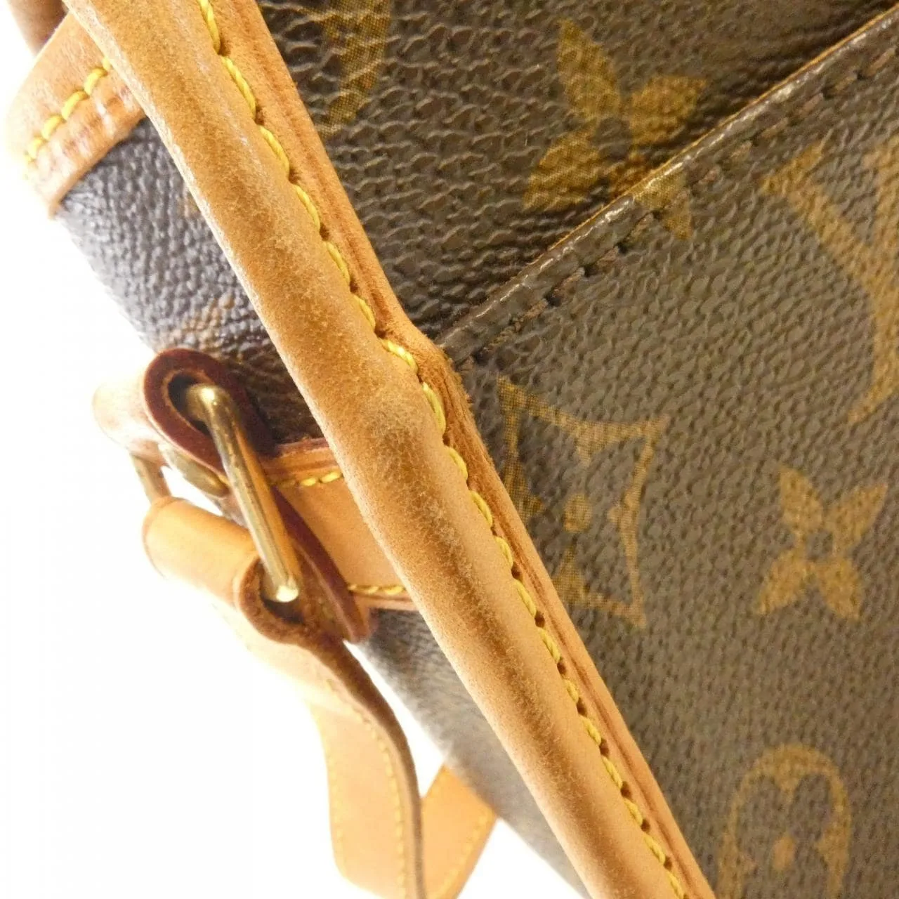 LOUIS VUITTON M42250 Shoulder Monogram 黑色 Monogram 中古品B - 縮圖 4