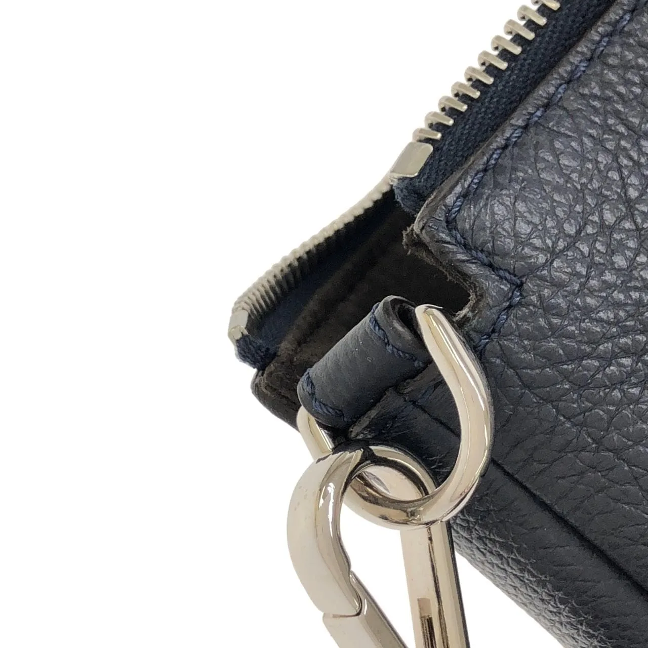 FENDI Baguette 7VA604 AMAC Shoulder Silver Rank A - Thumbnail 5