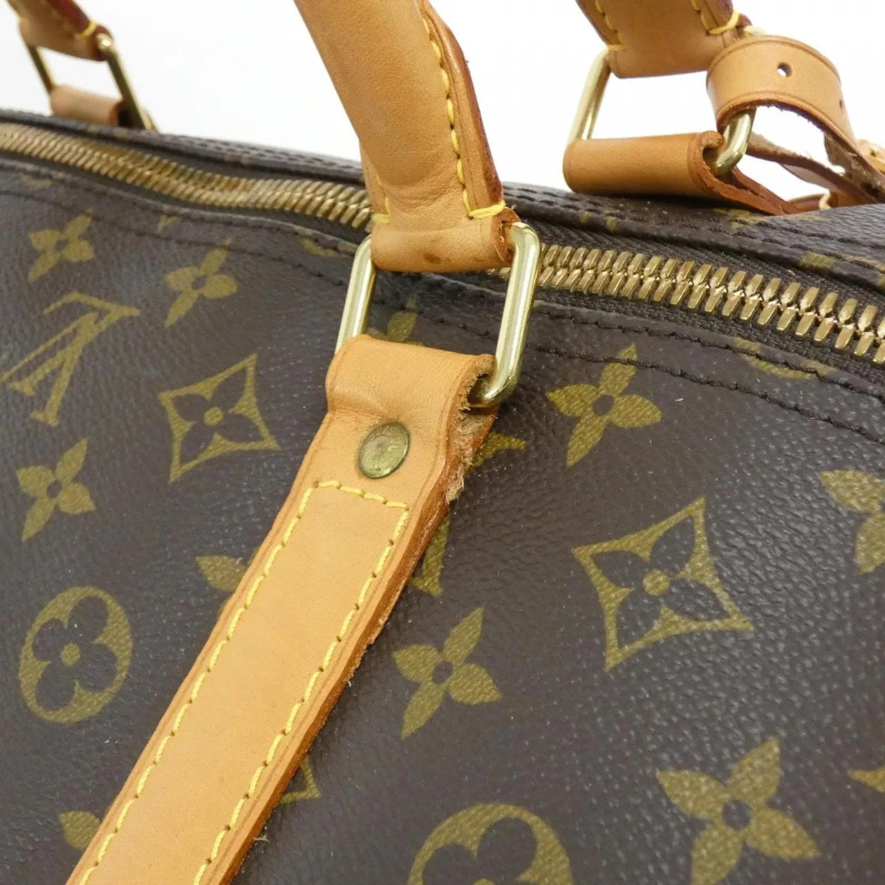 LOUIS VUITTON Keepall M41412 Boston Monogram Black Monogram Rank A - Thumbnail 5
