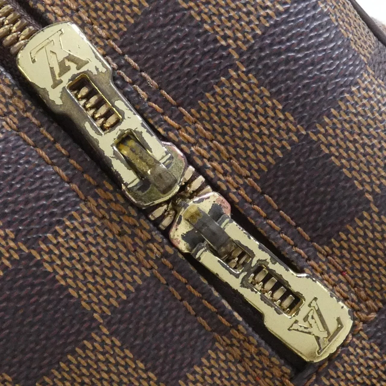 LOUIS VUITTON N41441 Shoulder Damier 黑色 Damier 中古品B - 縮圖 5