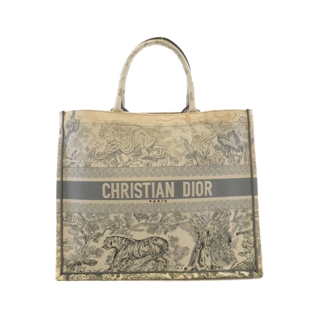 DIOR Book Tote M1286ZTQY Tote Canvas Blue