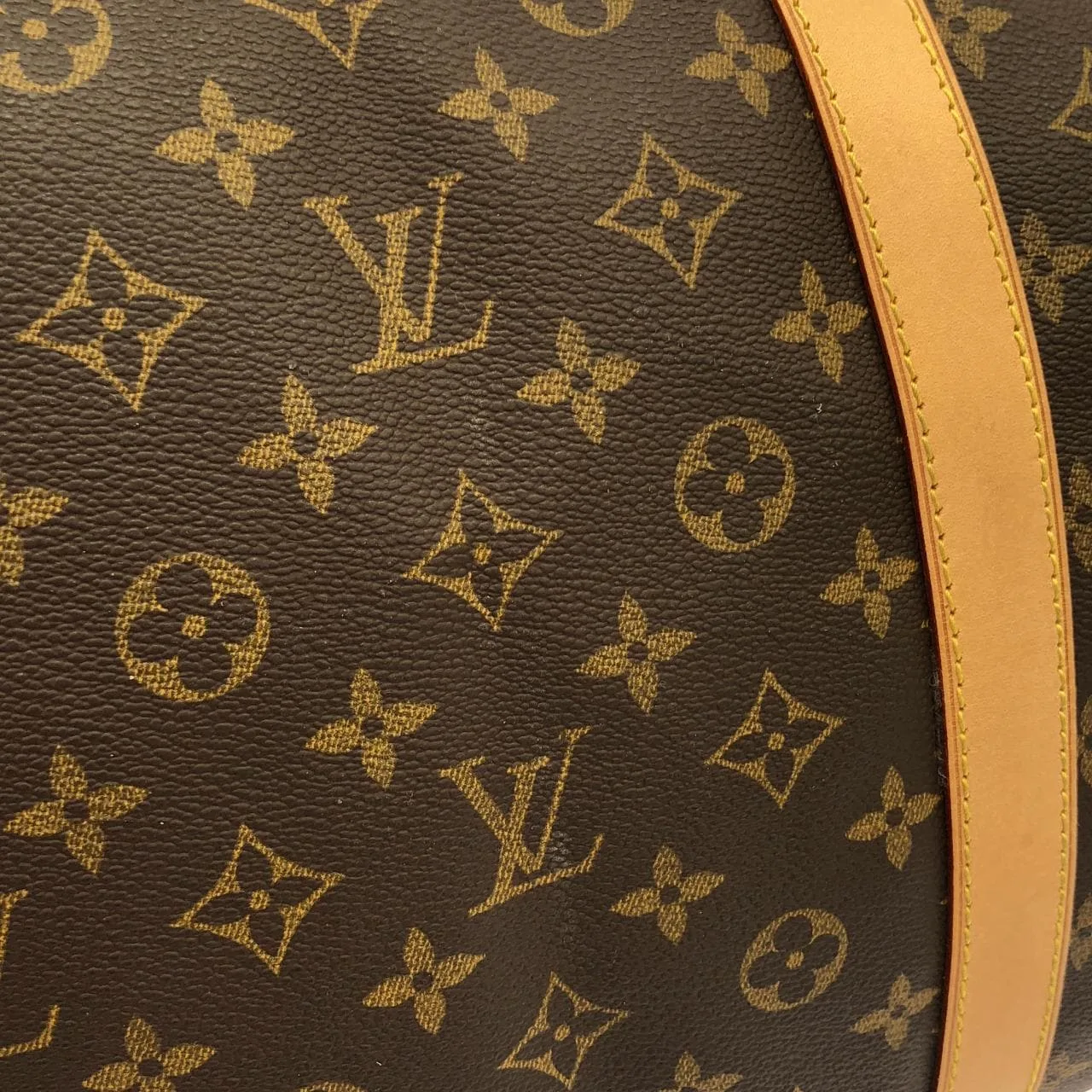 LOUIS VUITTON Keepall M41412 Boston Monogram Black Monogram Rank A - Thumbnail 3
