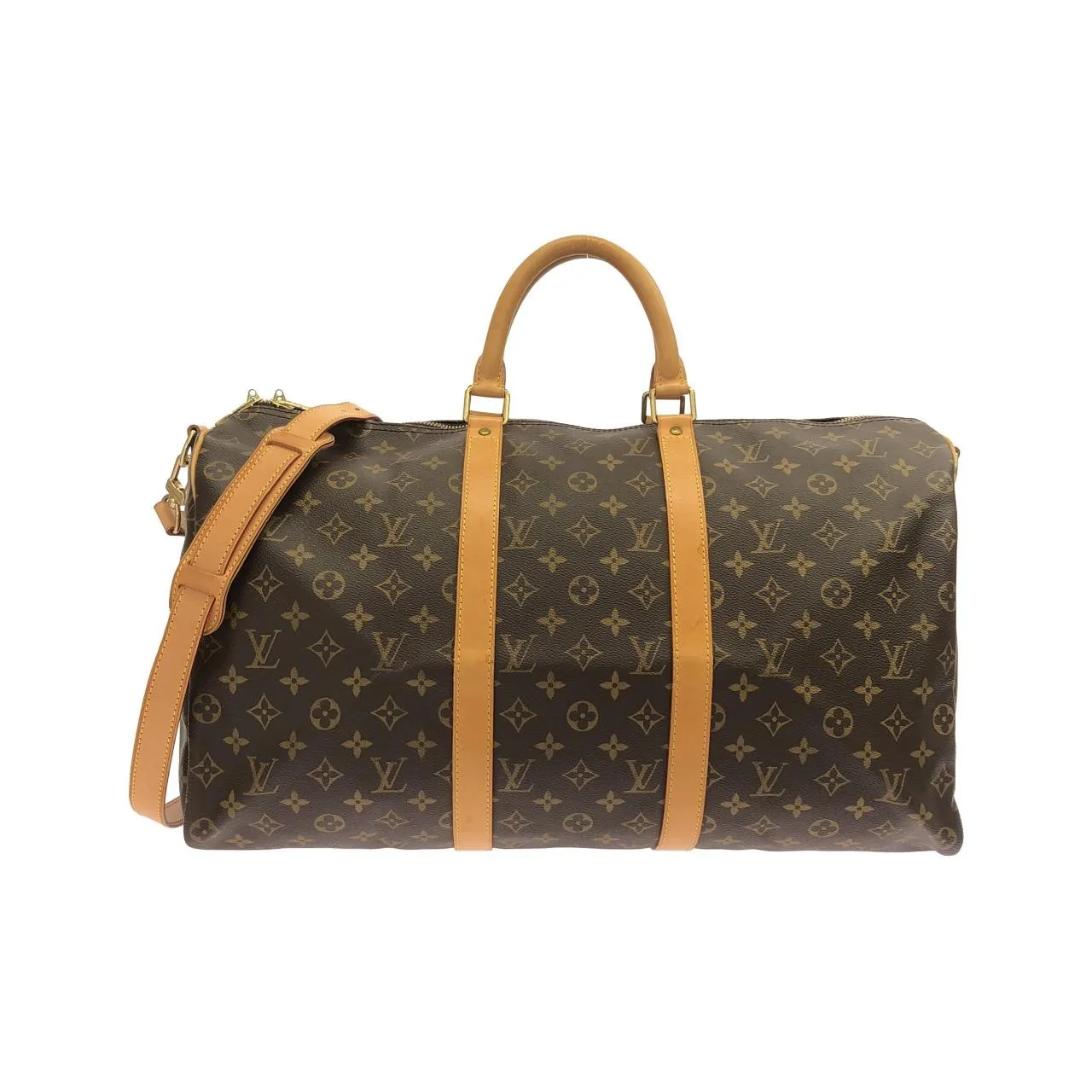 LOUIS VUITTON Keepall M41416 波士頓包 Monogram Black