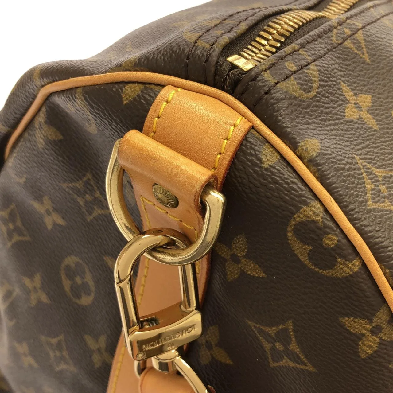 LOUIS VUITTON Keepall M41416 Boston Monogram Black Monogram Rank A - Thumbnail 6