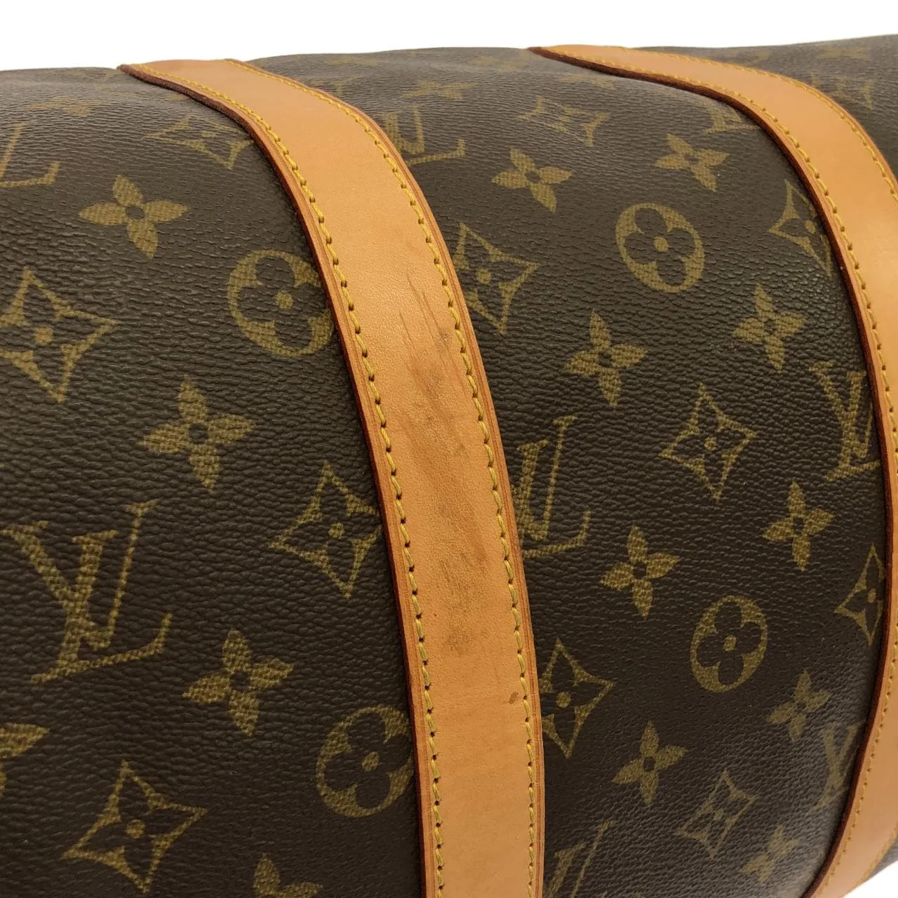 LOUIS VUITTON Keepall M41428 Boston Monogram Black Monogram Rank A - Thumbnail 3