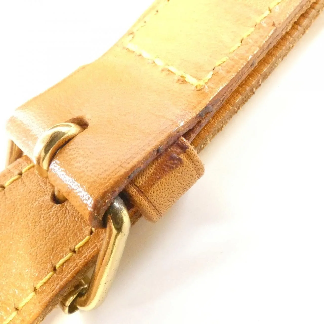 LOUIS VUITTON Saumur M42254 Shoulder Monogram 黑色 Monogram 中古品B - 縮圖 7