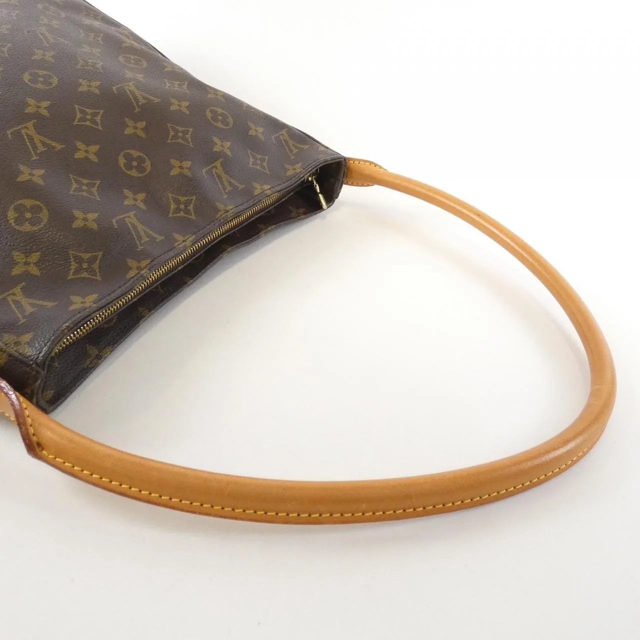 LOUIS VUITTON Looping M51145 Shoulder Monogram Black Monogram Rank B - Thumbnail 4