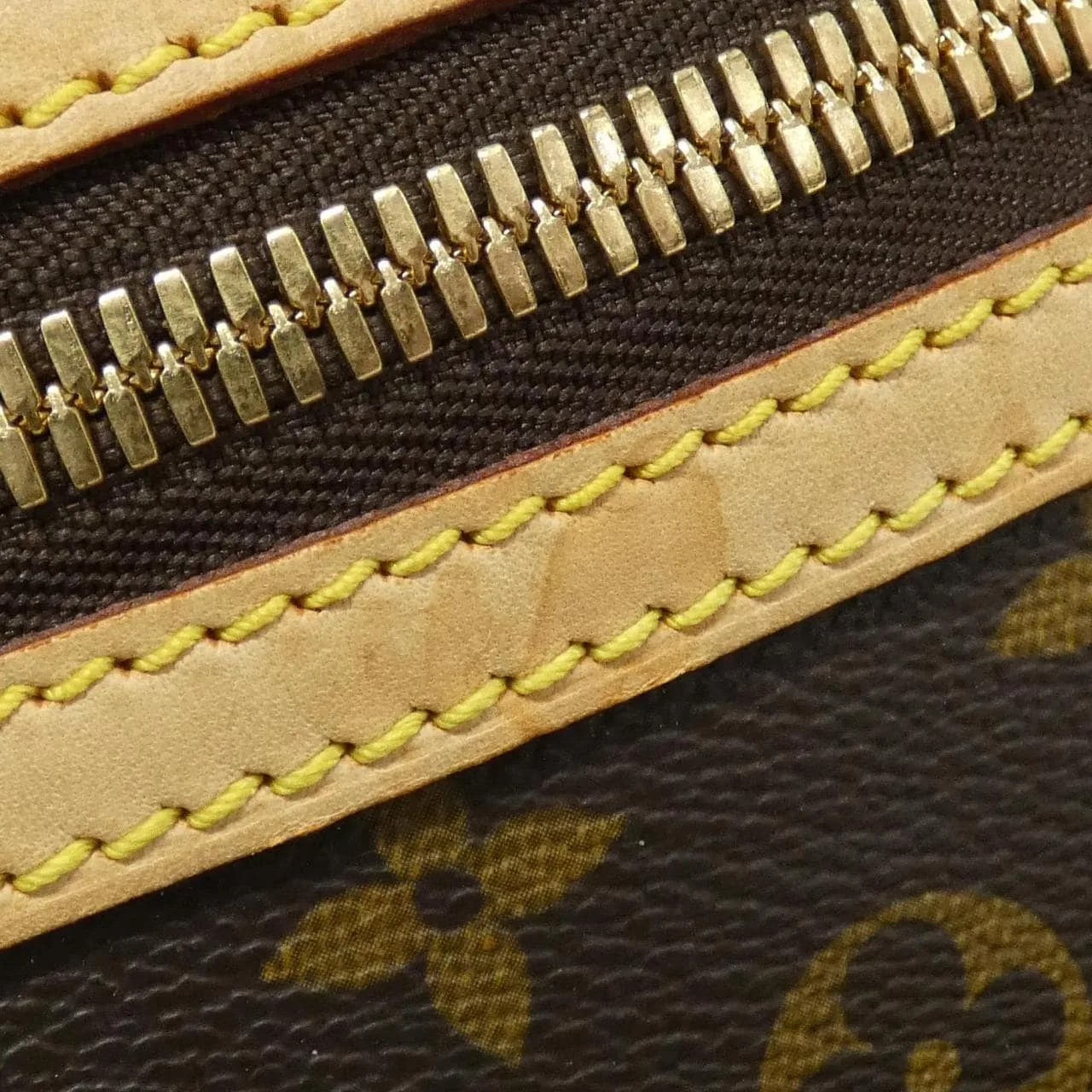 LOUIS VUITTON M40045 Shoulder Monogram 黑色 Monogram 中古品A - 縮圖 4