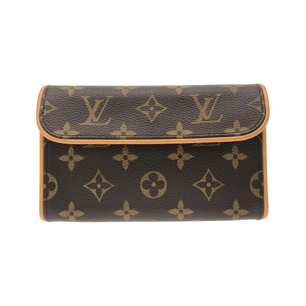 LOUIS VUITTON Pochette M51855+M67305 Belt Monogram Black