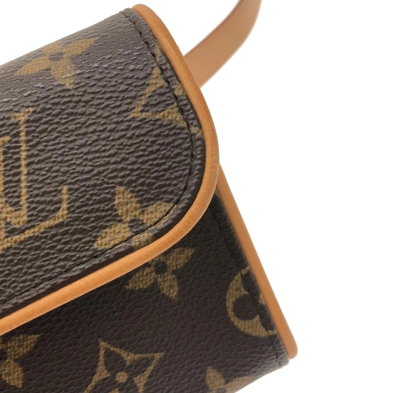 LOUIS VUITTON Pochette M51855+M67305 Belt Monogram Black Monogram Rank A - Thumbnail 4