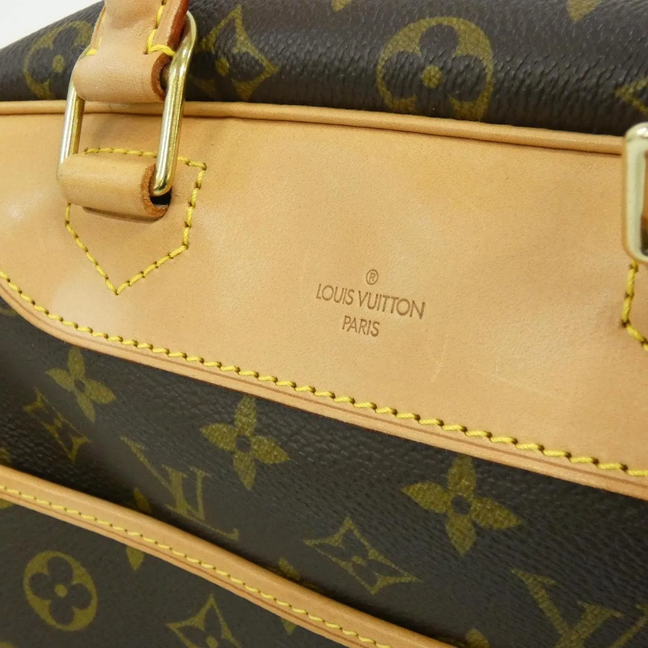 LOUIS VUITTON M47270 Handbag Monogram Black Monogram Rank A - Thumbnail 4