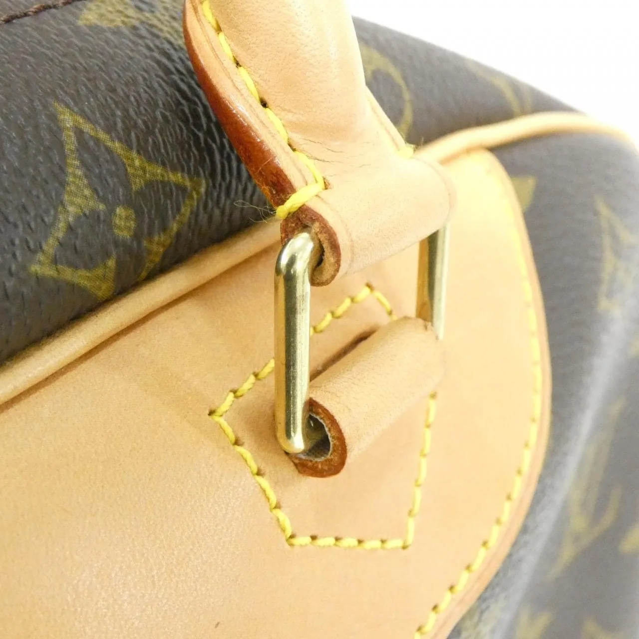 LOUIS VUITTON M47270 Handbag Monogram Black Monogram Rank A - Thumbnail 5