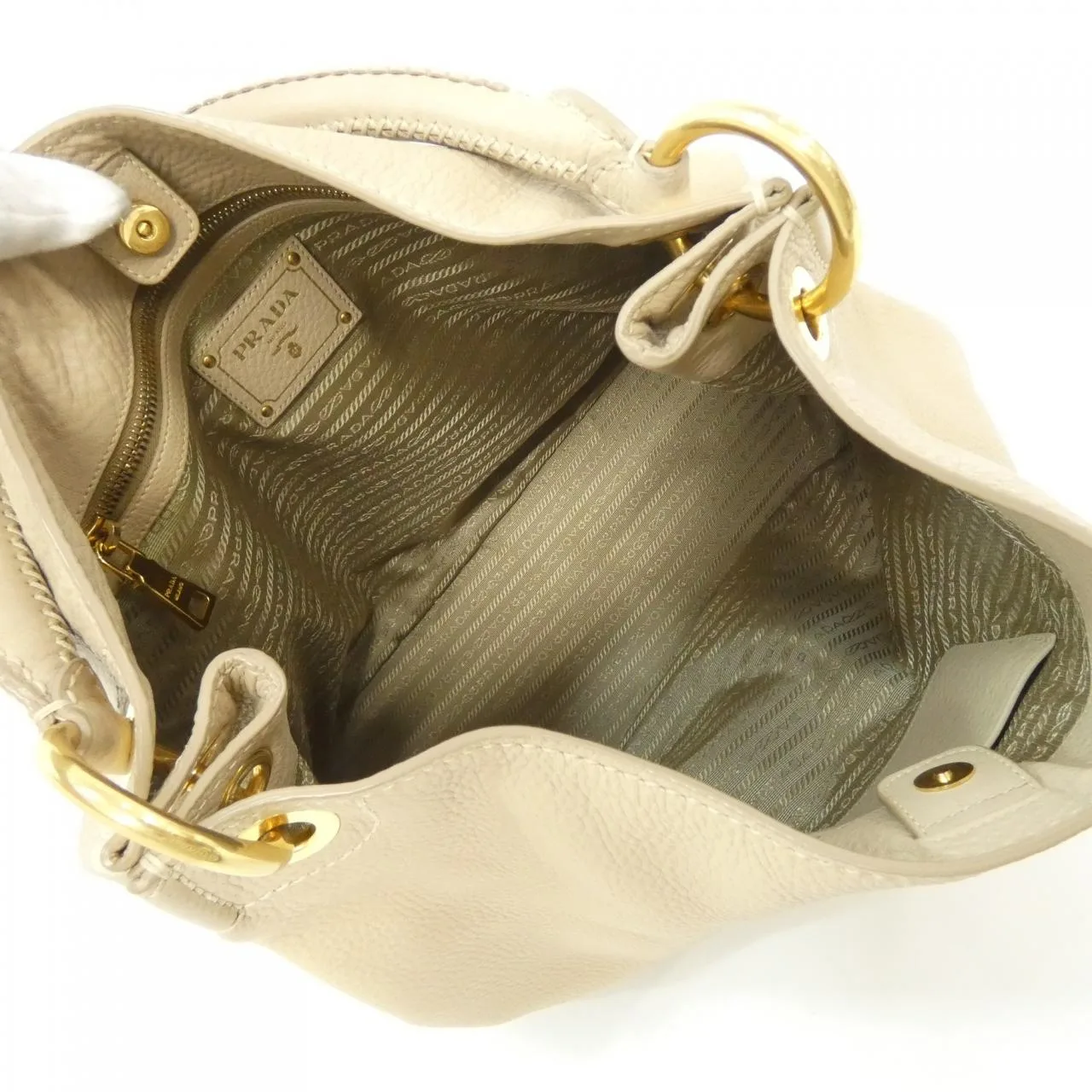 PRADA BR4712 肩背包 黑色 中古品A - 縮圖 10