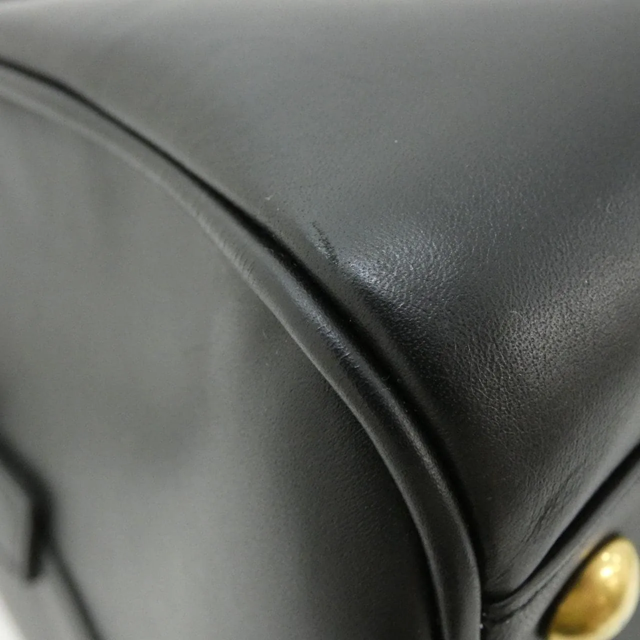 SAINT LAURENT 322049 C150J 波士頓包 黑色 中古品B - 縮圖 3