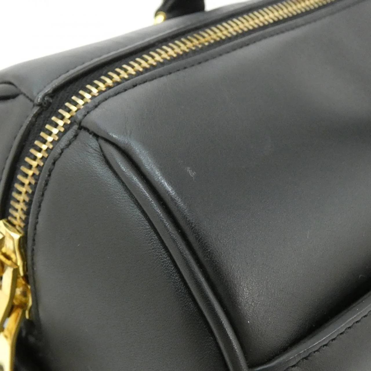 SAINT LAURENT 322049 C150J 波士頓包 黑色 中古品B - 縮圖 5