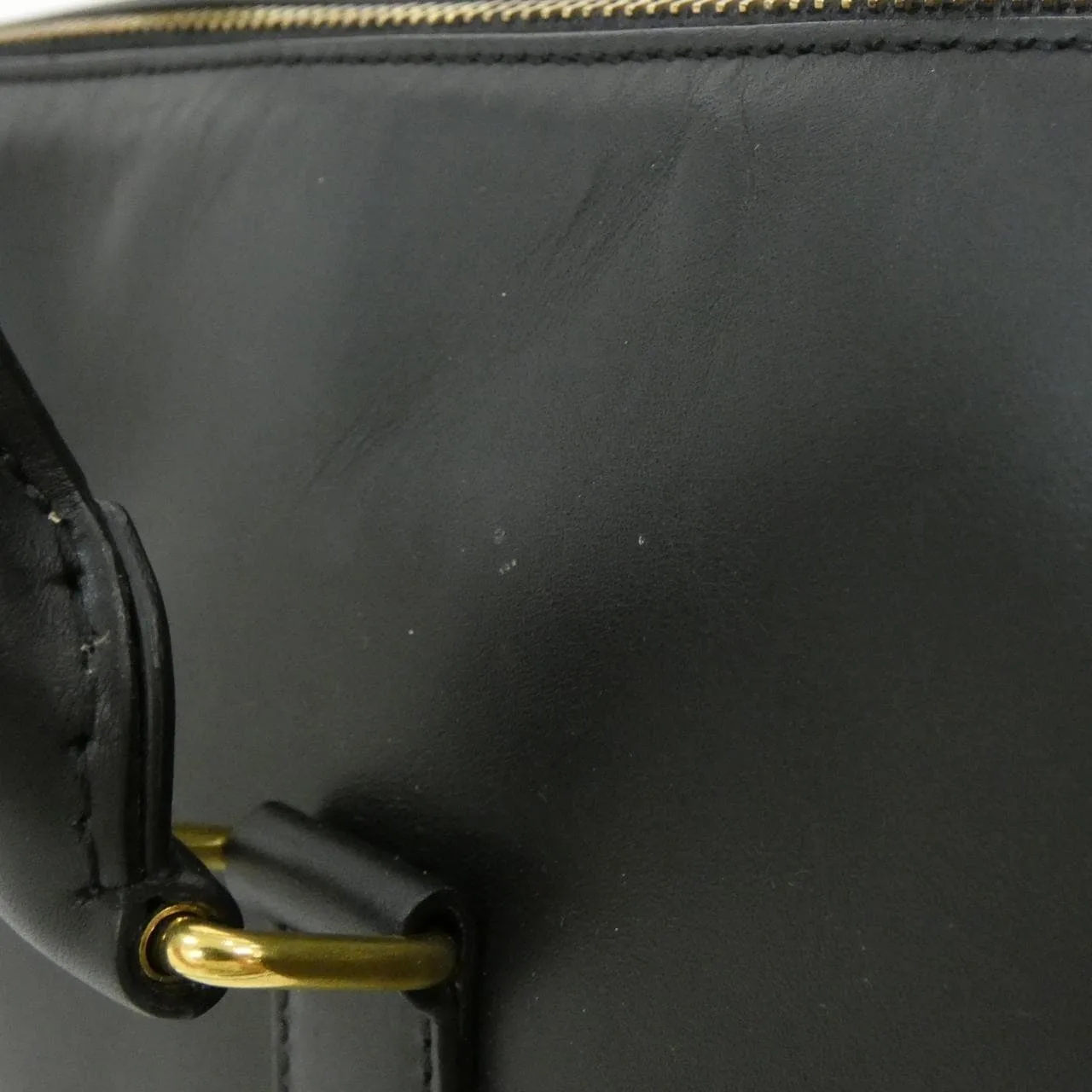 SAINT LAURENT 322049 C150J 波士頓包 黑色 中古品B - 縮圖 7