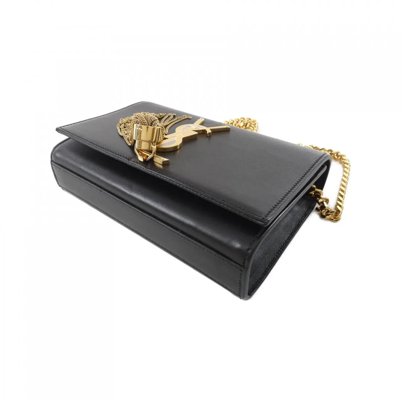 SAINT LAURENT 354120 Shoulder Leather Black Leather Rank A - Thumbnail 3