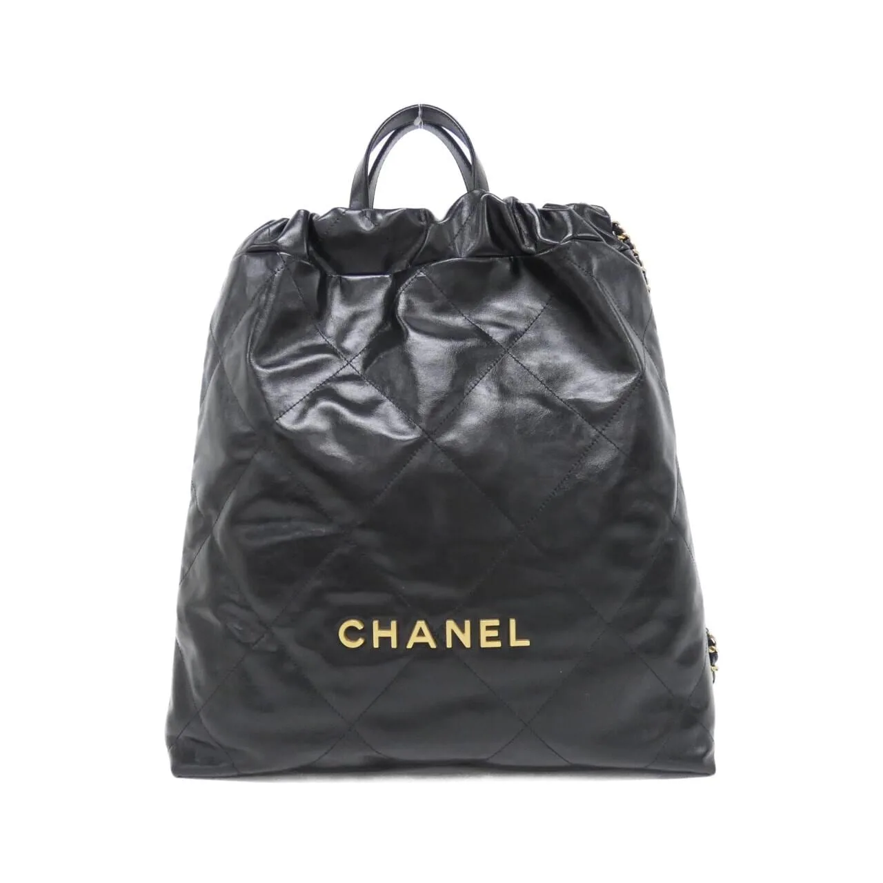 CHANEL Chanel 22 AS3313 Backpack Black