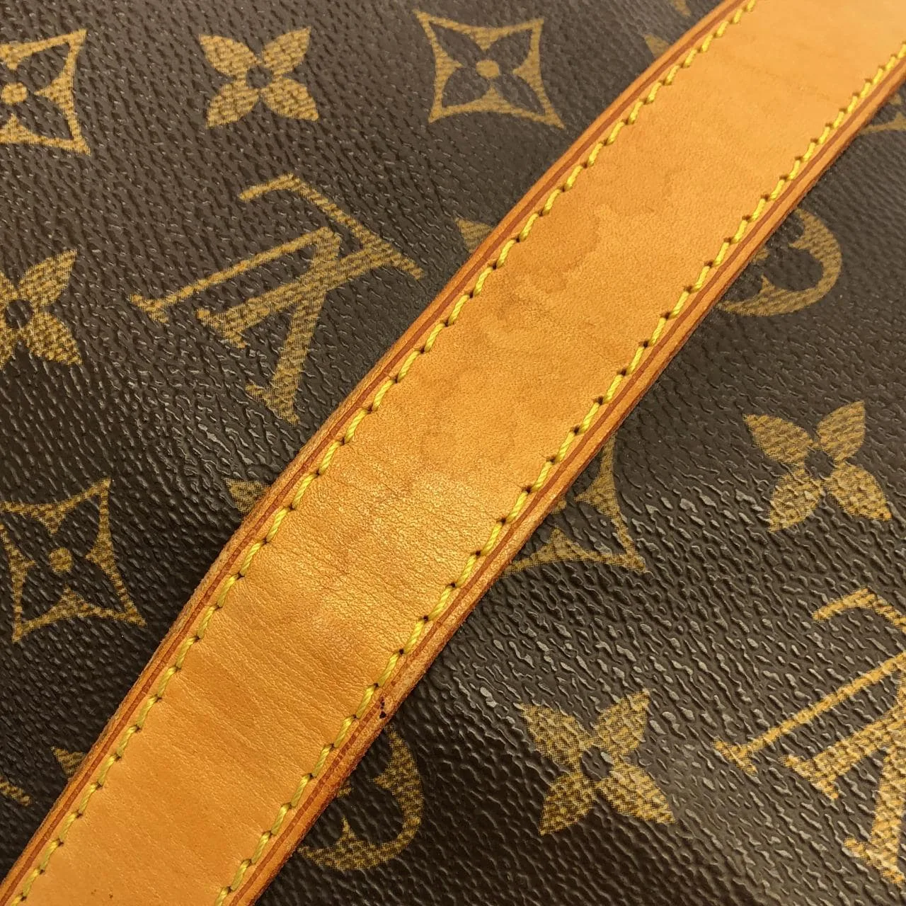 LOUIS VUITTON Keepall M41416 Boston Monogram Black Monogram Rank B - Thumbnail 4