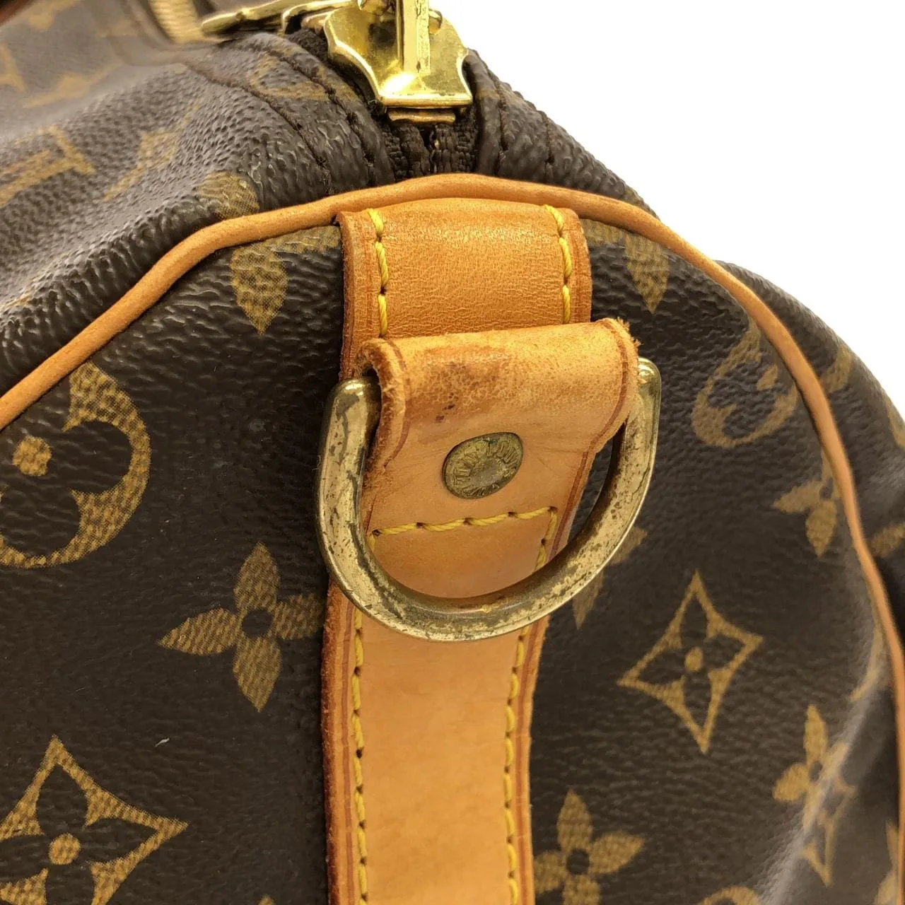 LOUIS VUITTON Keepall M41416 Boston Monogram Black Monogram Rank B - Thumbnail 5