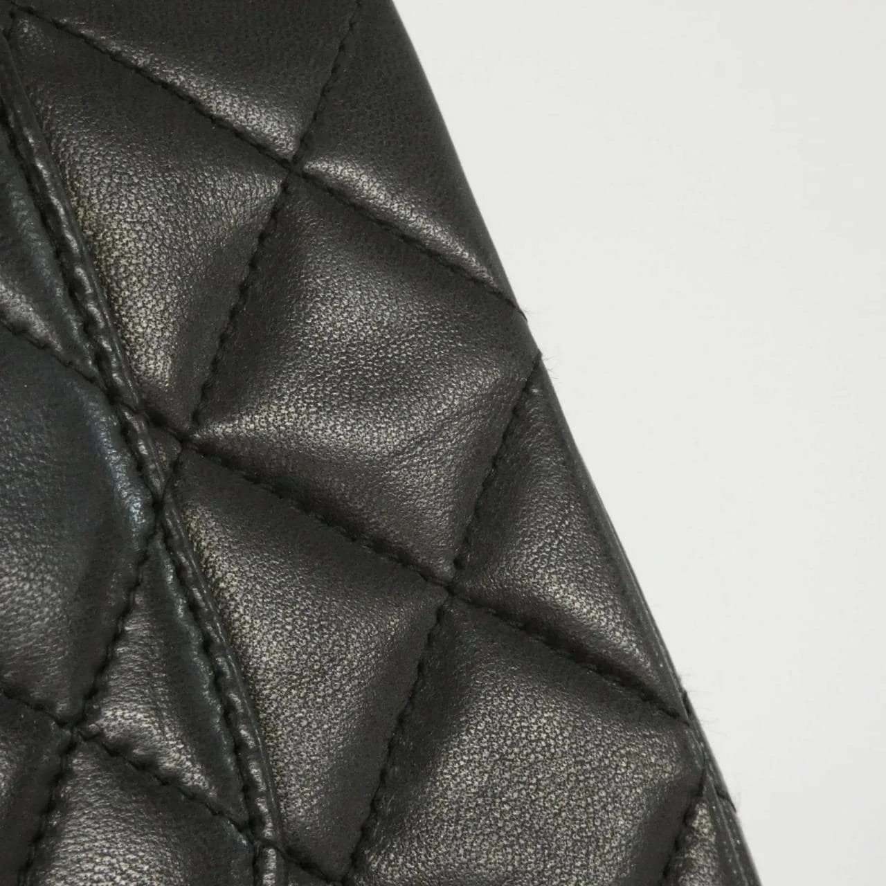 CHANEL Matelasse 1113 Shoulder Lambskin 黑色 羊皮 中古品A - 縮圖 6