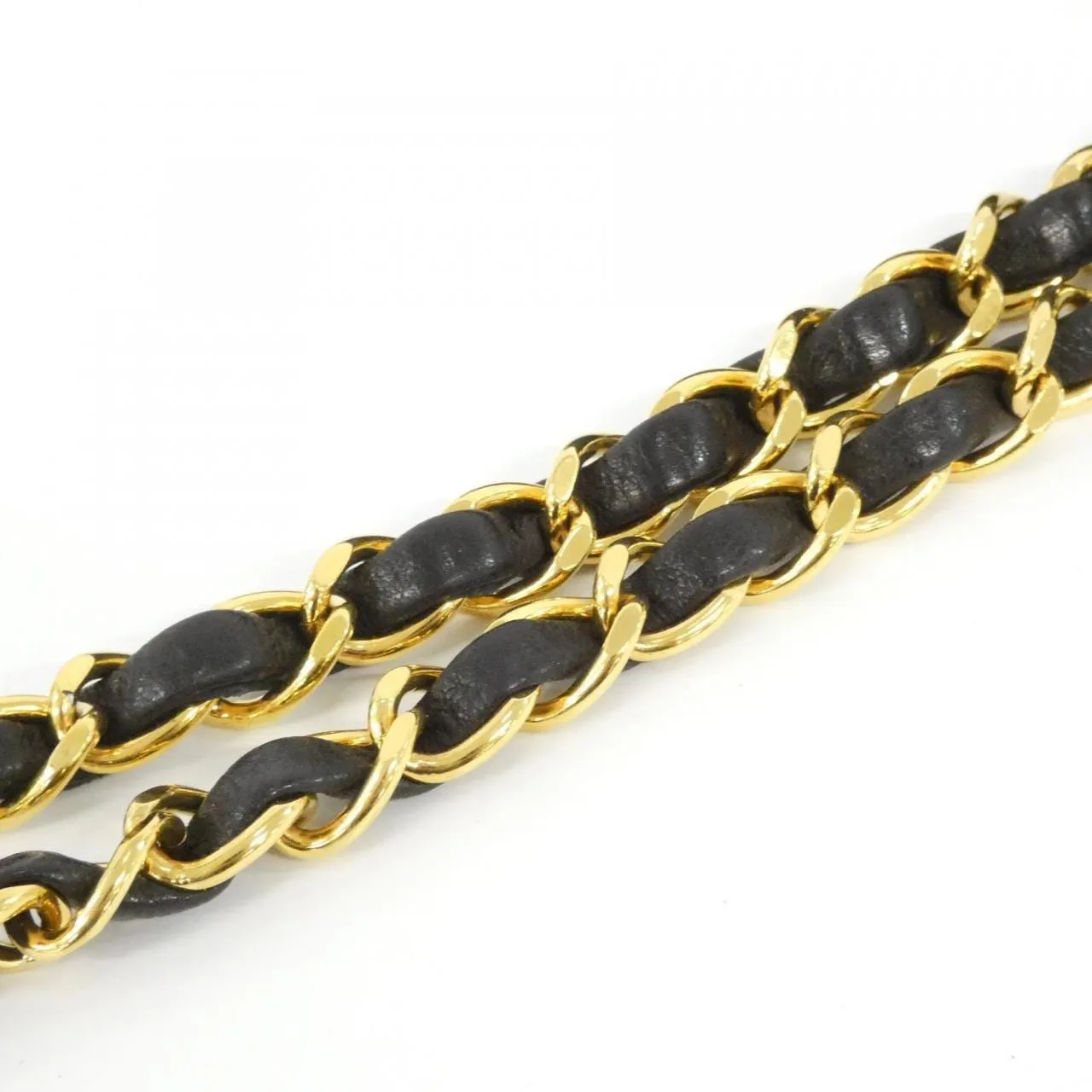 CHANEL Matelasse 1113 Shoulder Lambskin 黑色 羊皮 中古品A - 縮圖 8