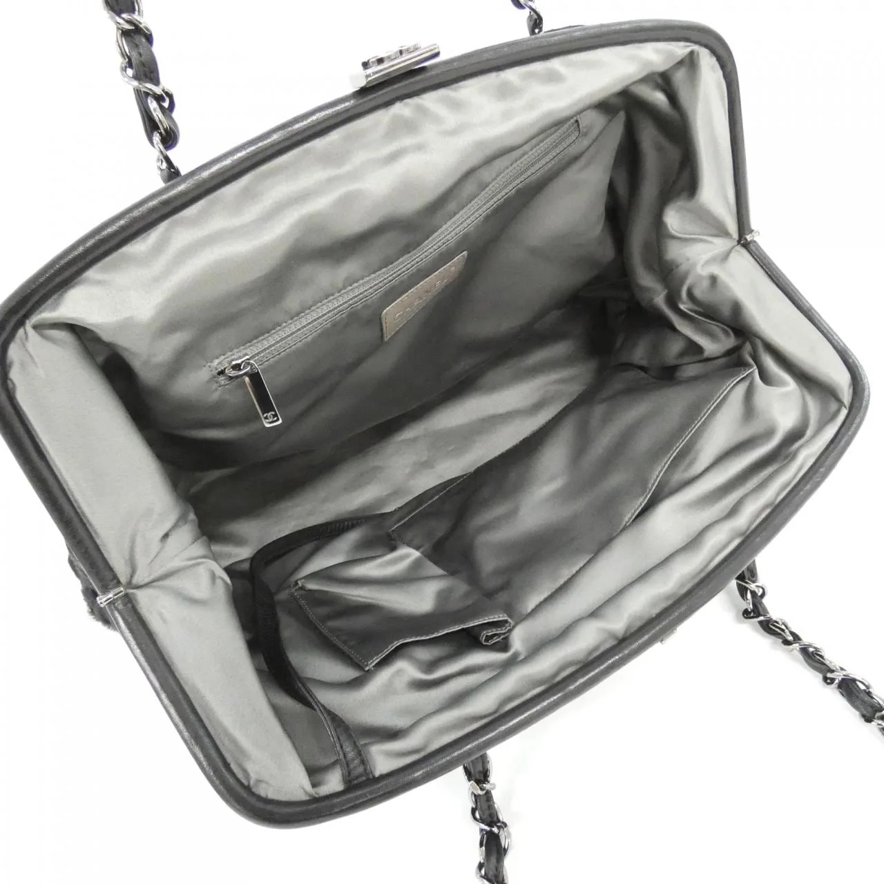 CHANEL Handbag 黑色 中古品A - 縮圖 7