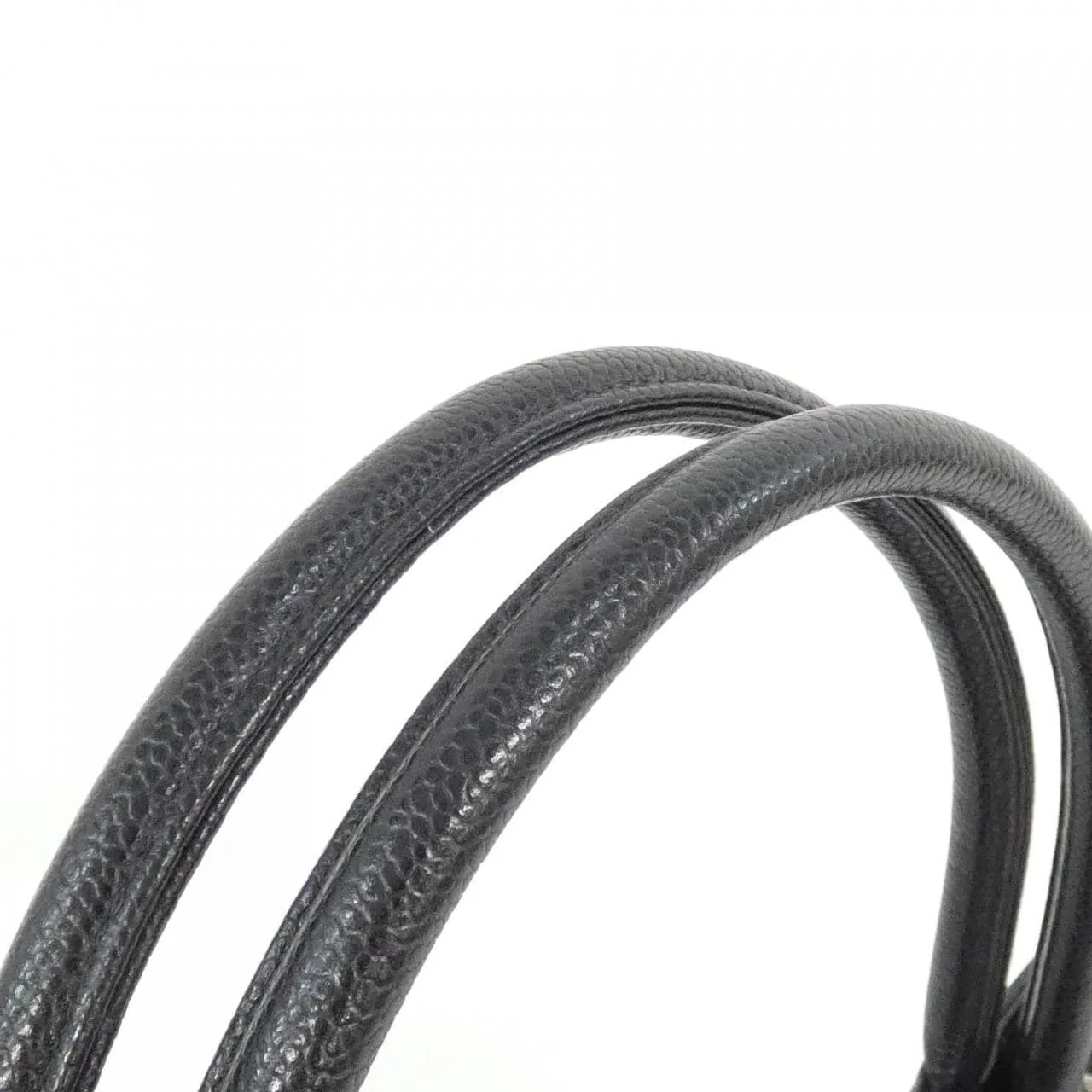 CHANEL Matelasse 1804 Handbag Grained Calfskin 黑色 荔枝紋牛皮 中古品A - 縮圖 8