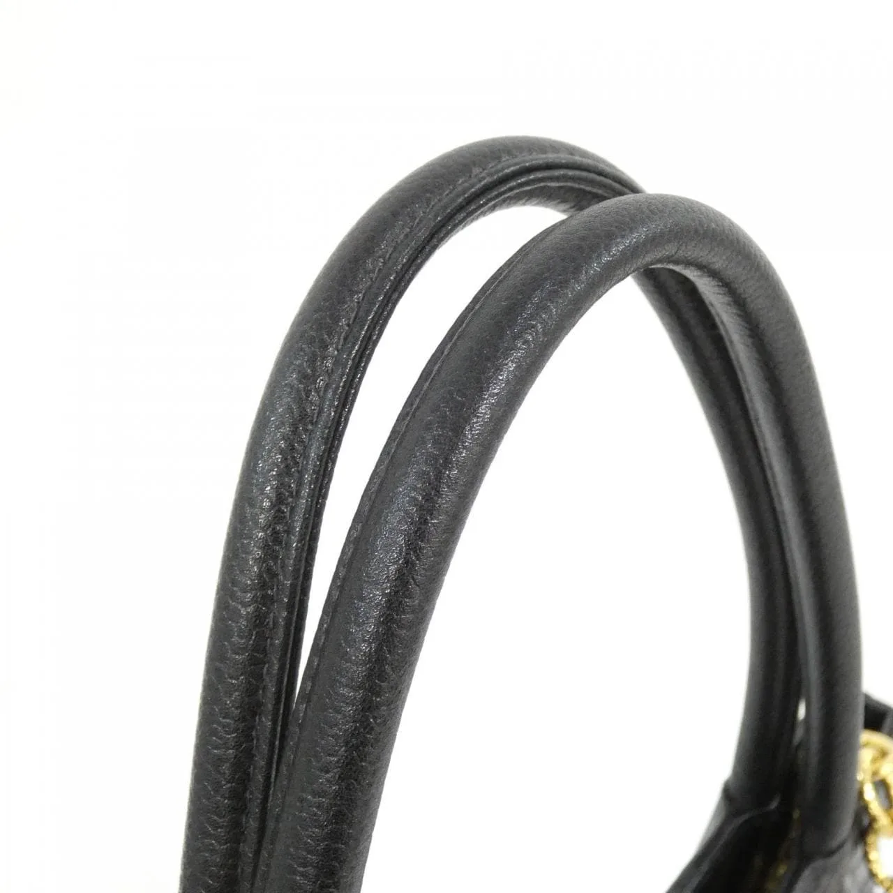 CHANEL Matelasse 1804 Handbag Grained Calfskin 黑色 荔枝紋牛皮 中古品A - 縮圖 5