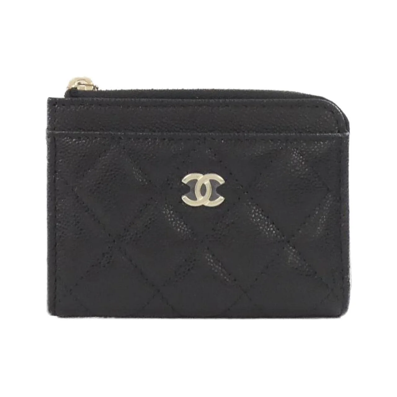 CHANEL Timeless Classic AP4893 Card Case Grained Calfskin