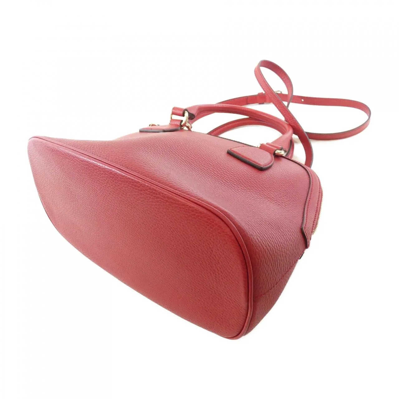 GUCCI GG Supreme 449662 CAO0G Handbag Leather Red Leather Rank A - Thumbnail 3