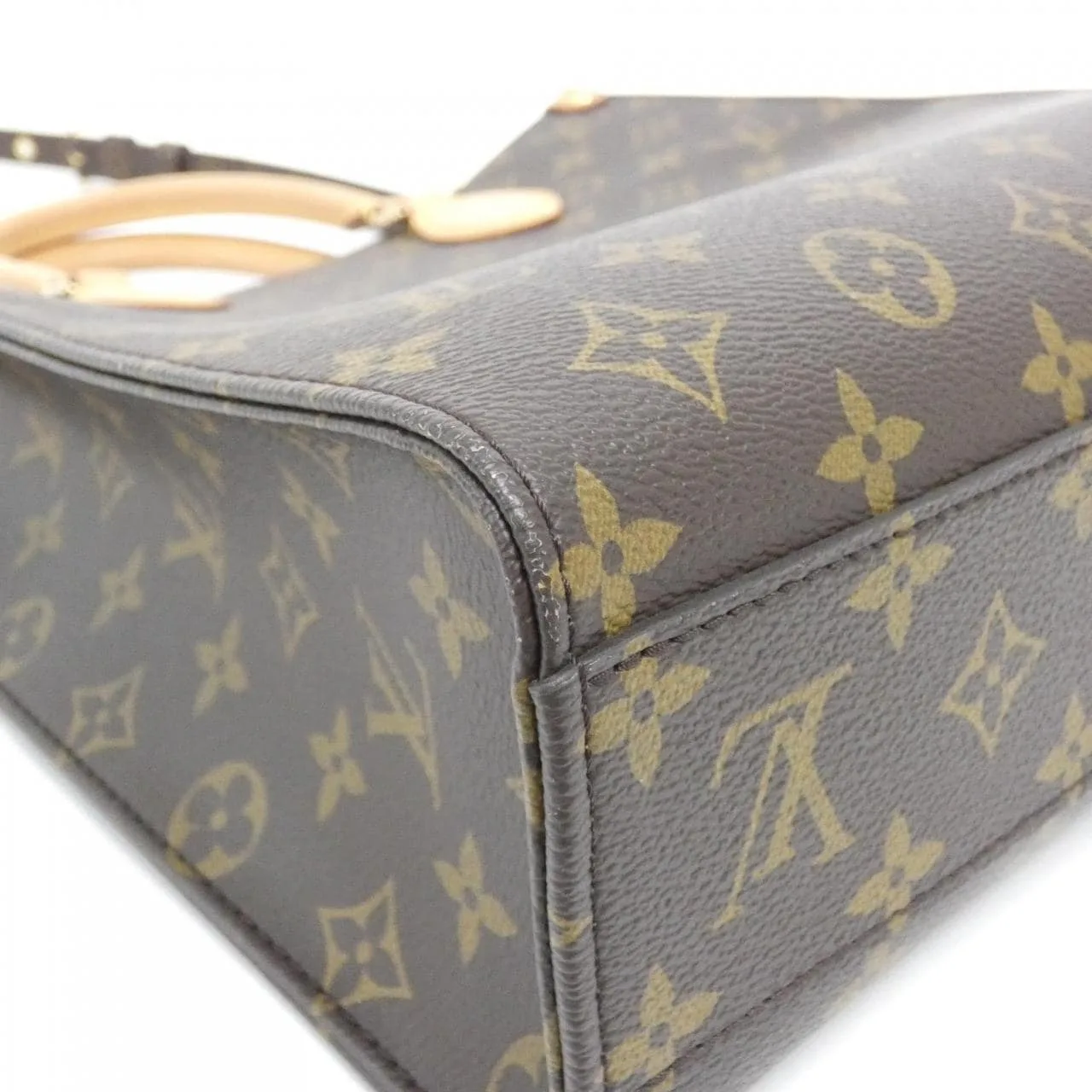 LOUIS VUITTON M45848 Handbag Monogram 黑色 Monogram 中古品A - 縮圖 3